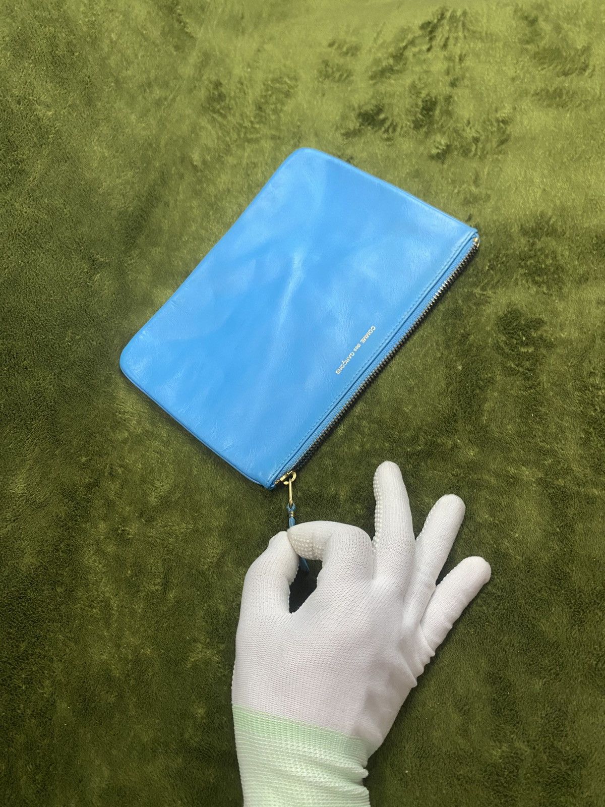 Comme des Garcons CDG classic wallet blue SA5100 Size ONE SIZE - 1 Thumbnail