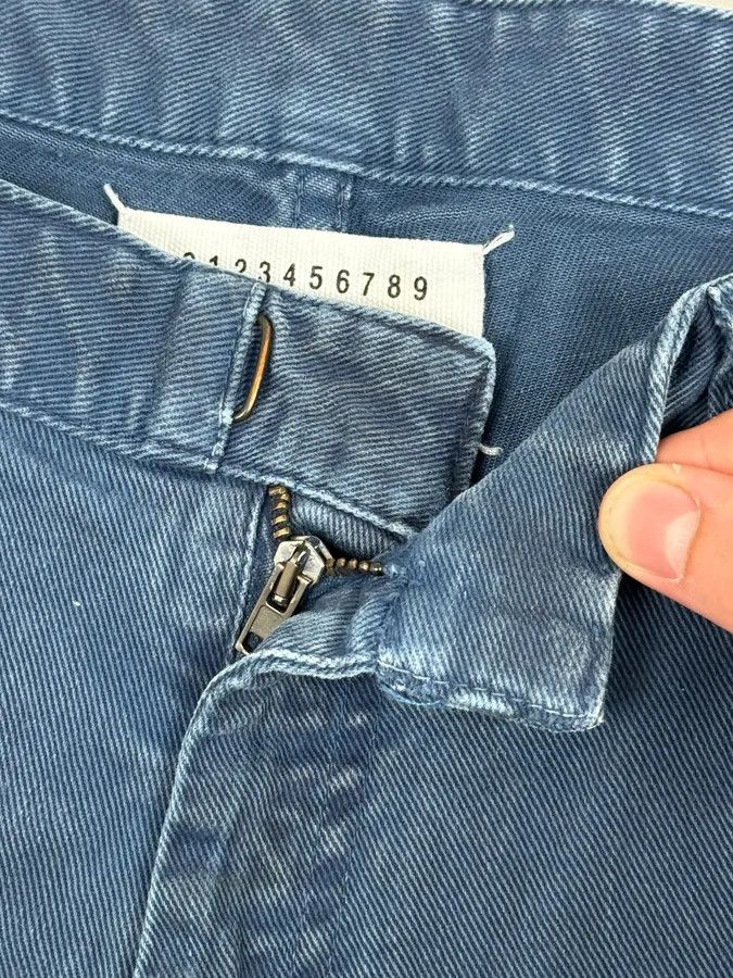 Maison Margiela AW2016 Maison Margiela Navy Cotton Pants Size US 32 / EU 48 - 9 Thumbnail