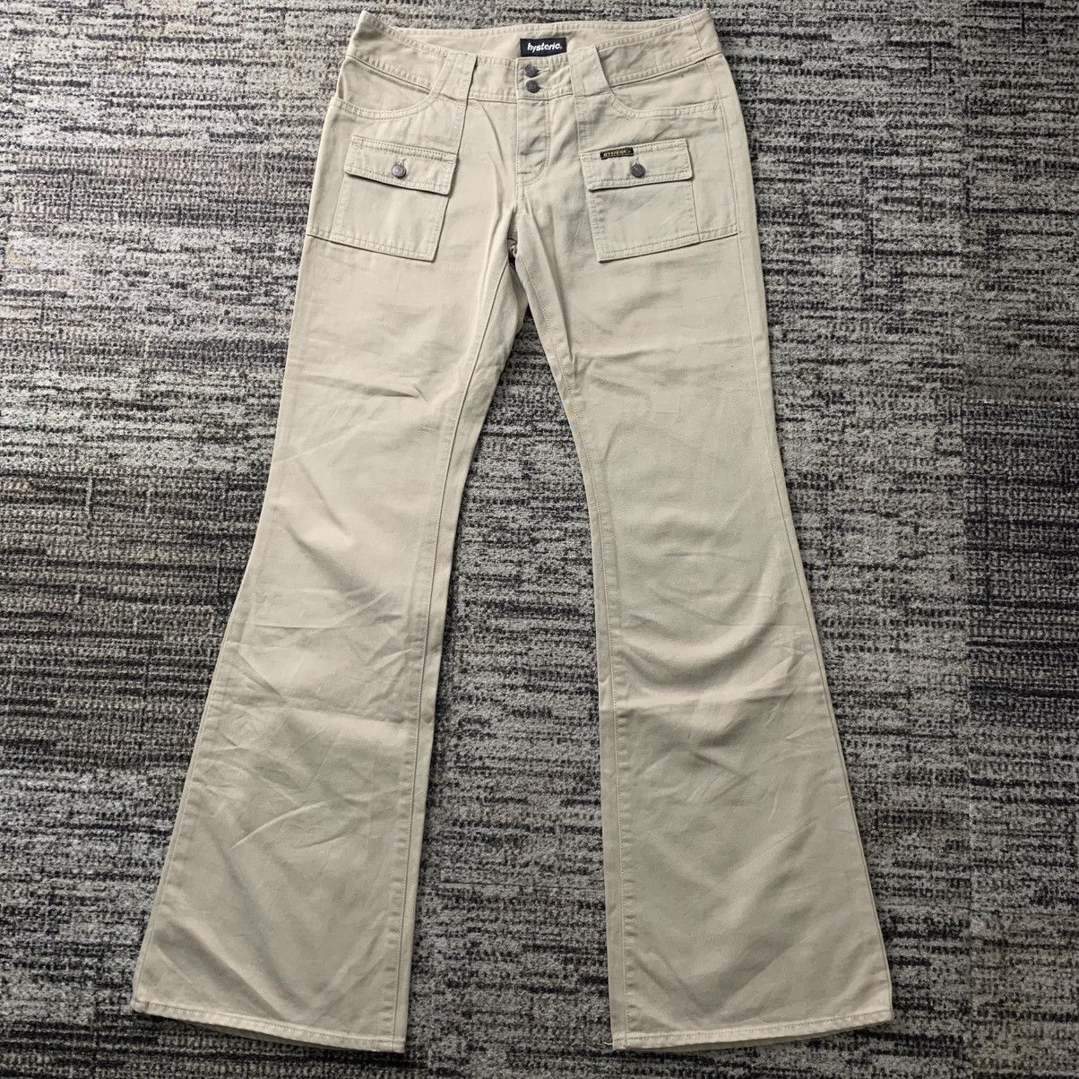 Hysteric Glamour × Japanese Brand Hysteric Glamour Wide Leg Flare Bell Jeans Size US 31 - 1 Thumbnail