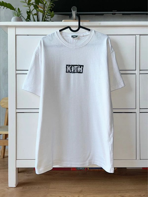 Kith Tie Dye Box Logo Tee Blue Men's - SS18 - US