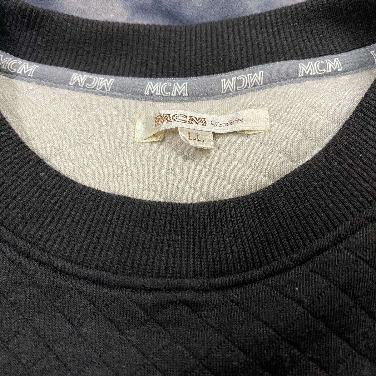 MCM Vintage MCM Legere Sweatshirt quilted Size US L / EU 52-54 / 3 - 3 Thumbnail