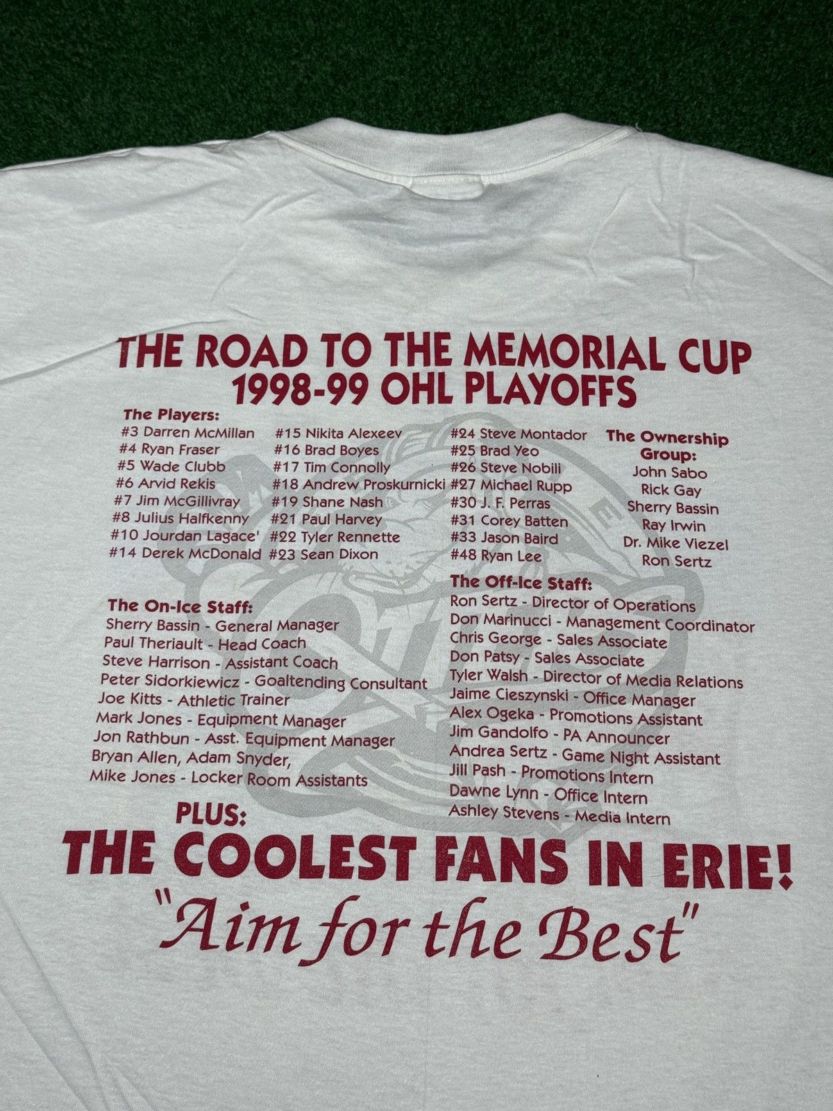 Vintage Vintage Erie Otters 90s OHL Playoffs 1999 XL Hockey T Shirt Size US XL / EU 56 / 4 - 4 Thumbnail