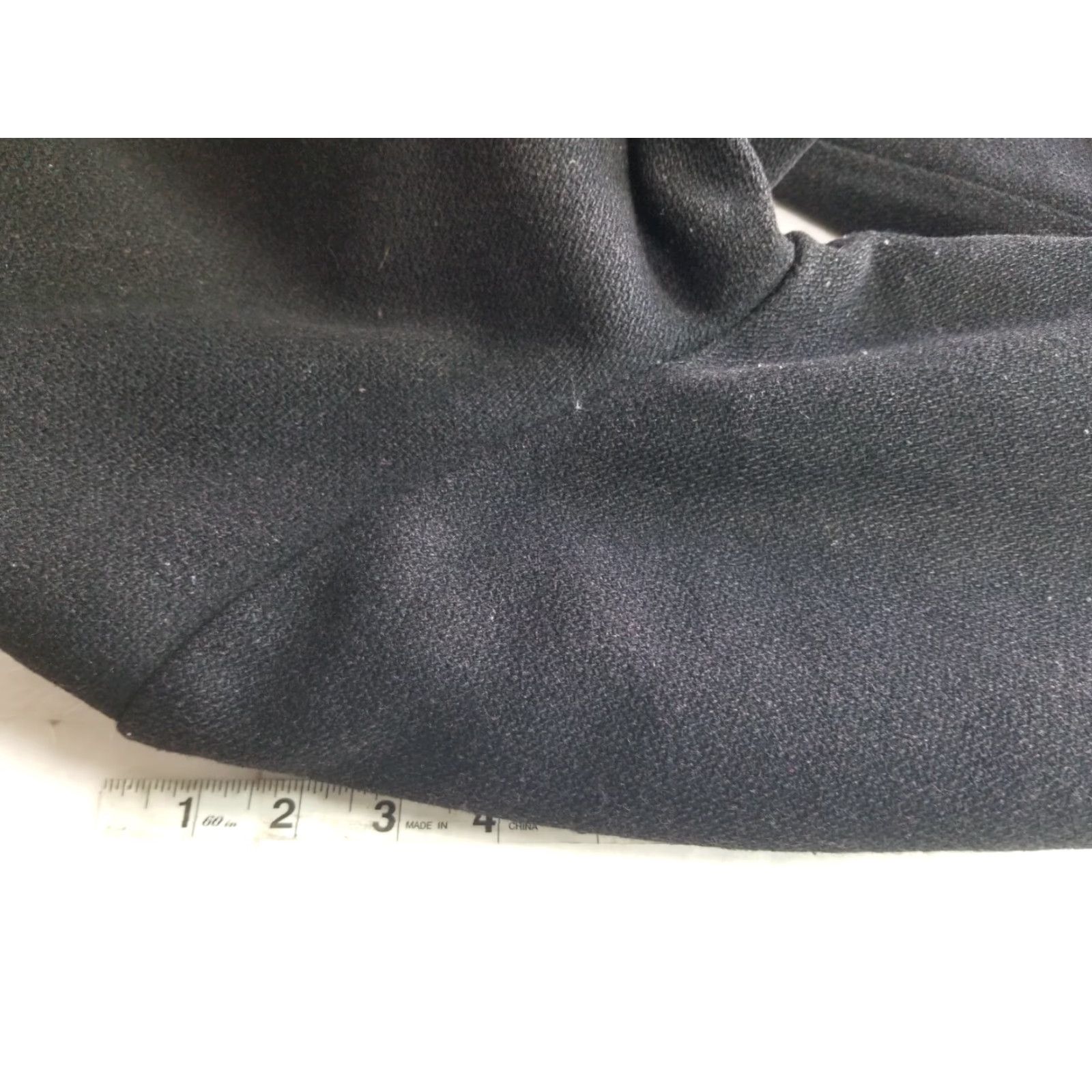 Vintage VINTAGE DAN-JAC Mens Jacket Wool Coat Black Large 80s 90s Outdoor Collared Wool See Measurements Size US L / EU 52-54 / 3 - 7 Thumbnail