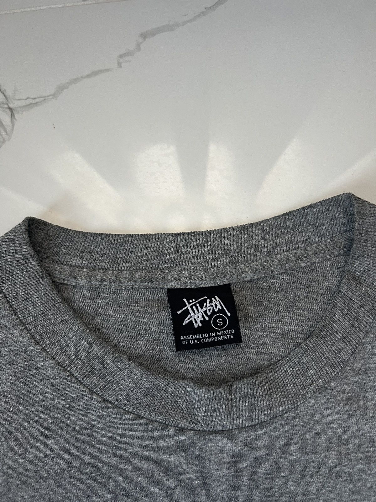 Stussy × Vintage 90’s STUSSY BIG LOGO RETRO RARE Y2K TEE Size US S / EU 44-46 / 1 - 4 Thumbnail