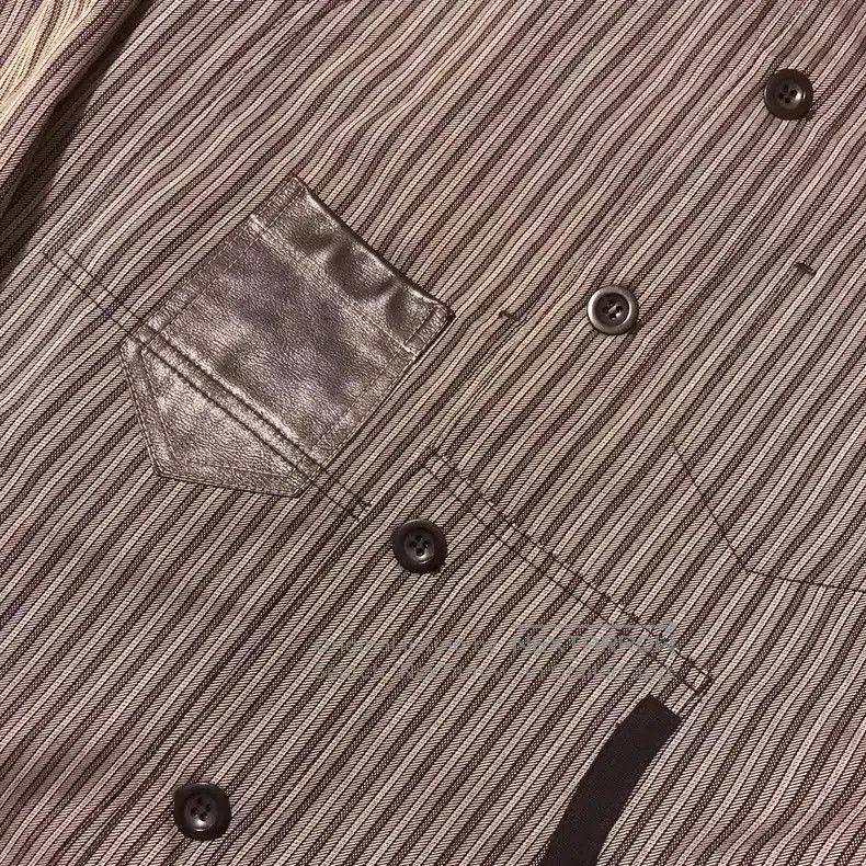 Junya Watanabe Junya Watanabe Gray Stripe Hunting Jacket. Size US M / EU 48-50 / 2 - 4 Thumbnail