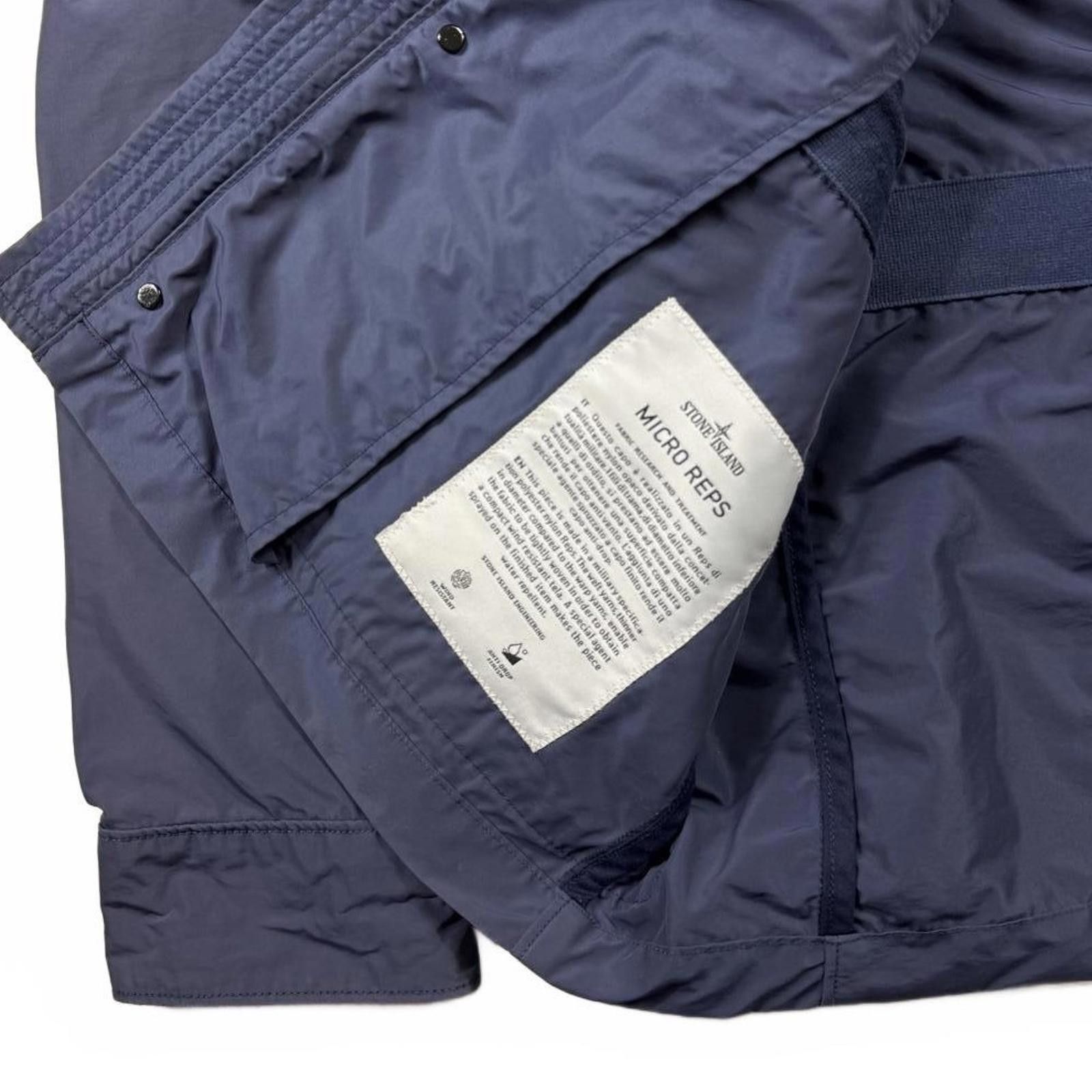 Stone Island Stone Island Micro Reps Field Jacket Blue Medium Size US M / EU 48-50 / 2 - 5 Thumbnail