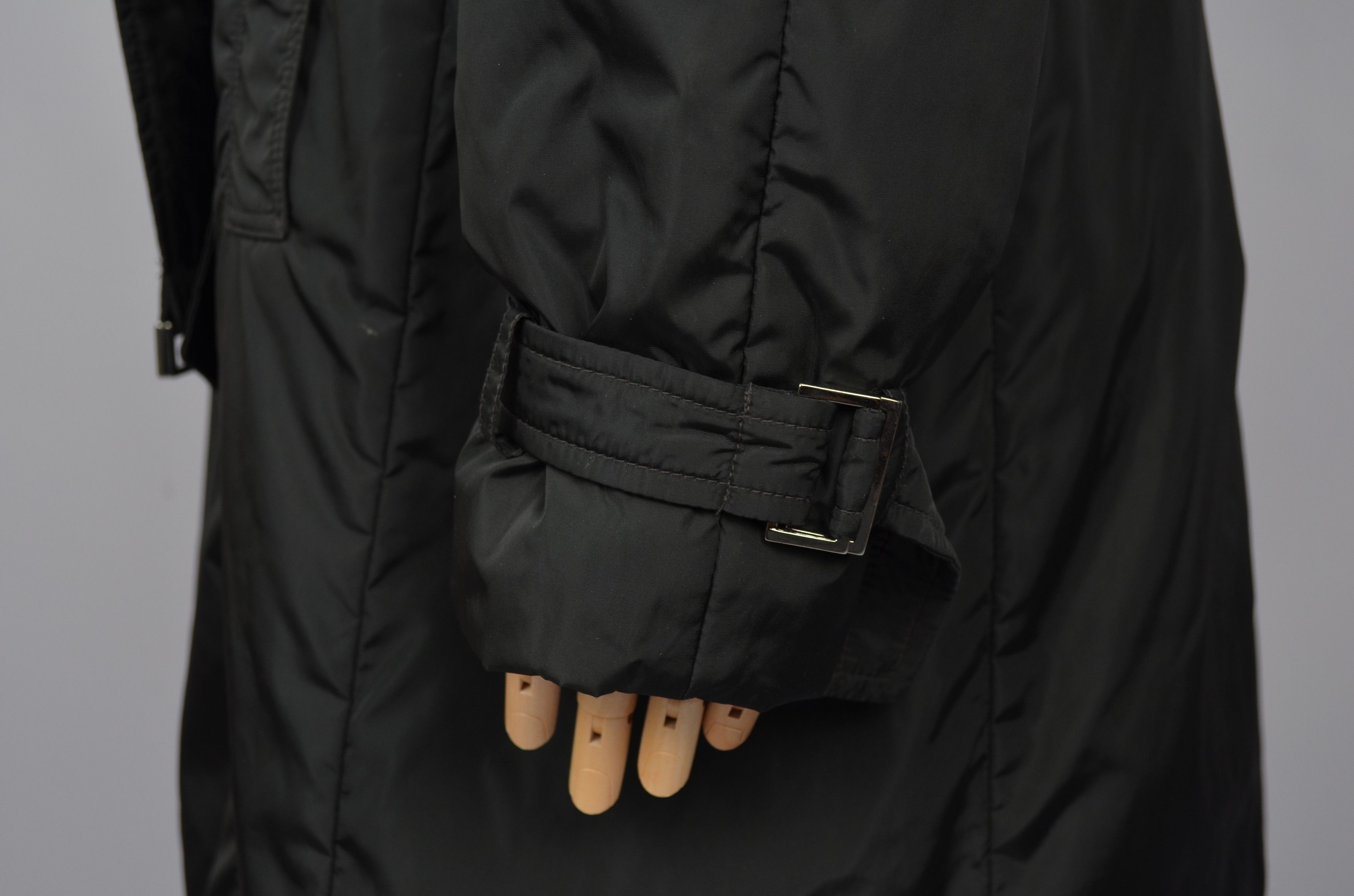 Designer × Max Mara Max Mara 'S Belted Teflon Jacket Coat Long Nutria Fur Size L Size L / US 10 / IT 46 - 12 Thumbnail