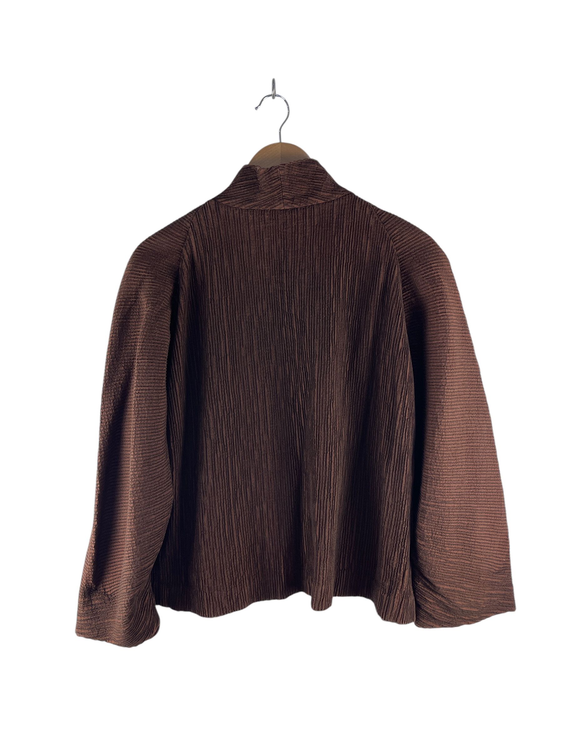 Issey Miyake Vintage Issey Miyake Permanente Pleated Jacket Size US M / EU 48-50 / 2 - 2 Thumbnail
