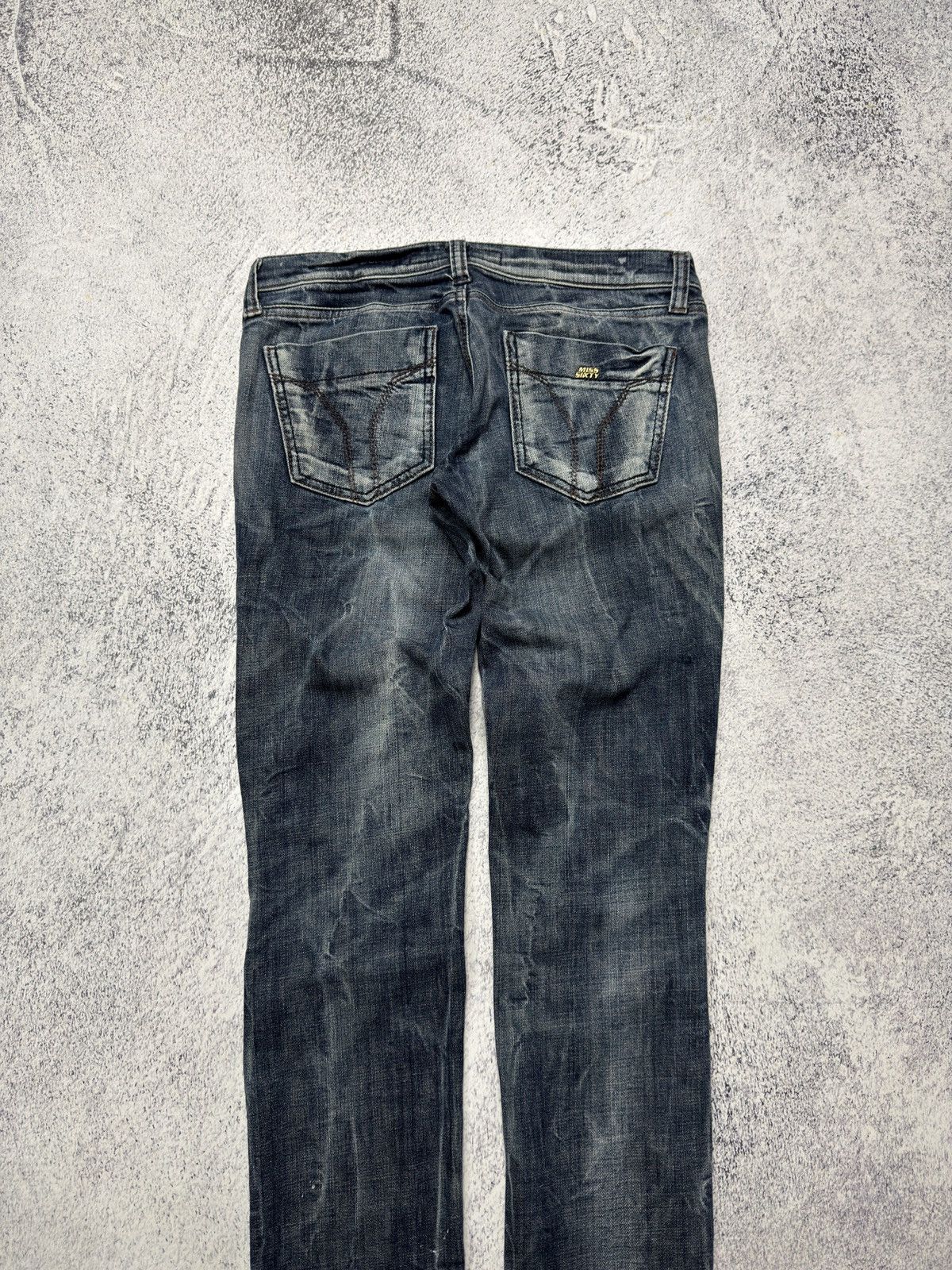 Miss Sixty MISS SIXTY ZIP SHOT STYLE Y2K SKINNY JEANS Size 30" / US 8 / IT 44 - 13 Thumbnail