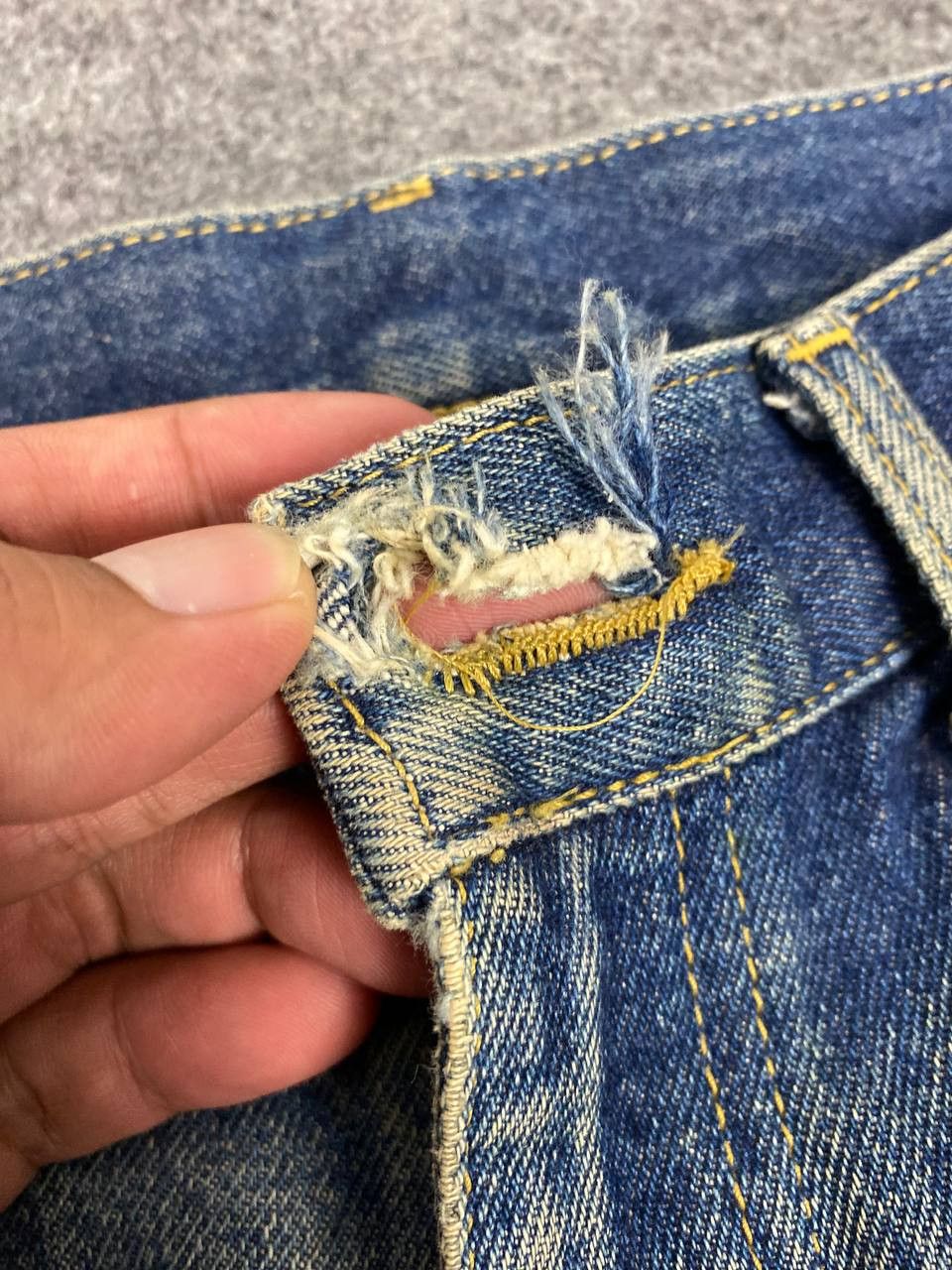 Lee vintage lee riders distressed denim nice design Size US 32 / EU 48 - 14 Thumbnail