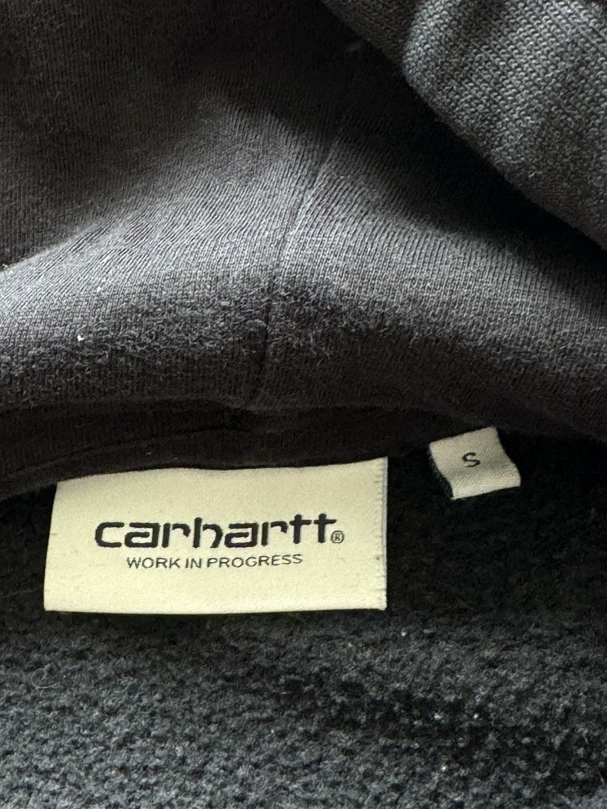 Carhartt Wip × Vintage Carhartt WIP Black Hoodie Size S / US 4 / IT 40 - 4 Thumbnail