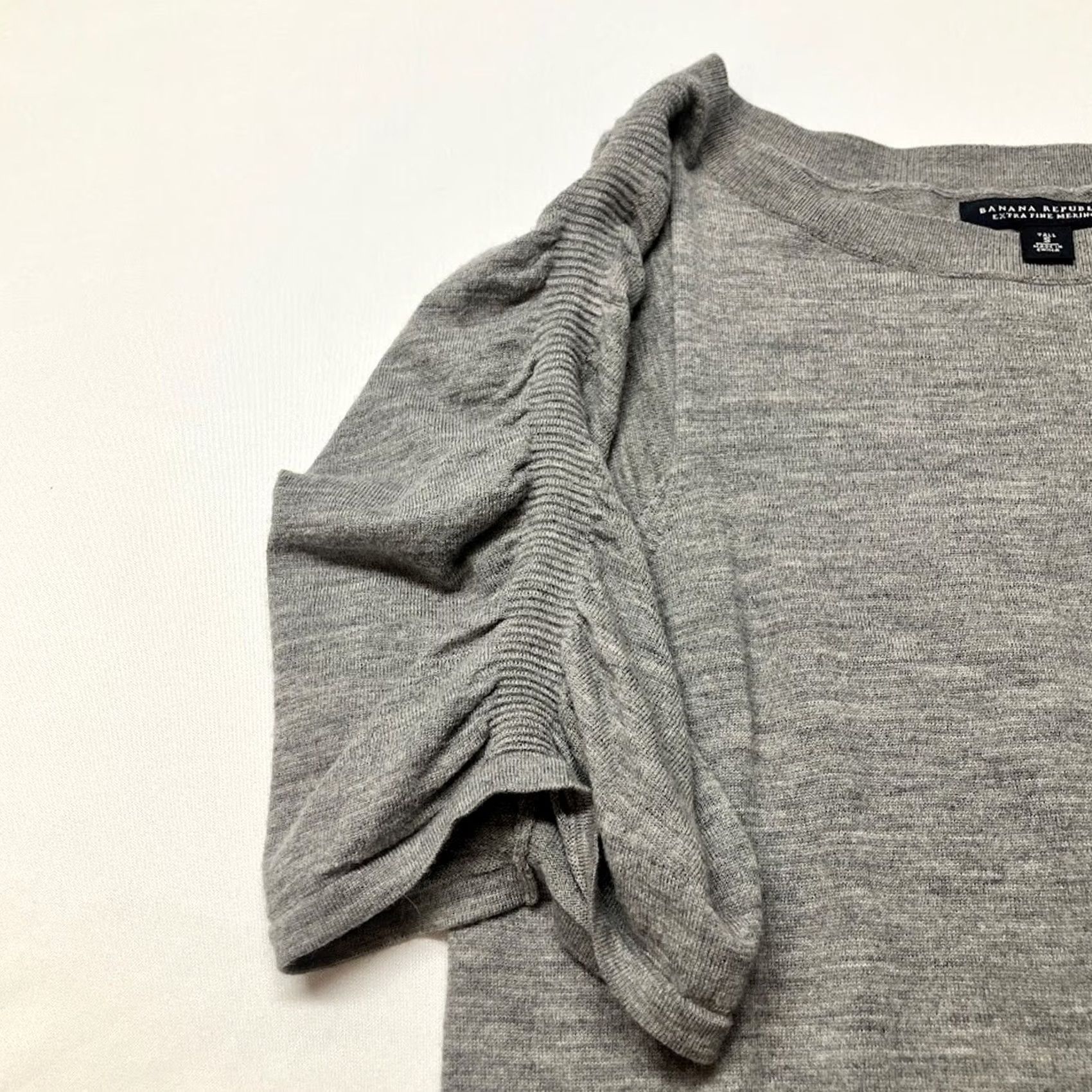 Banana Republic Banana Republic Wool Knit Sweater Tunic Gray Size S Tall | PreOwned Size S / US 4 / IT 40 - 4 Thumbnail