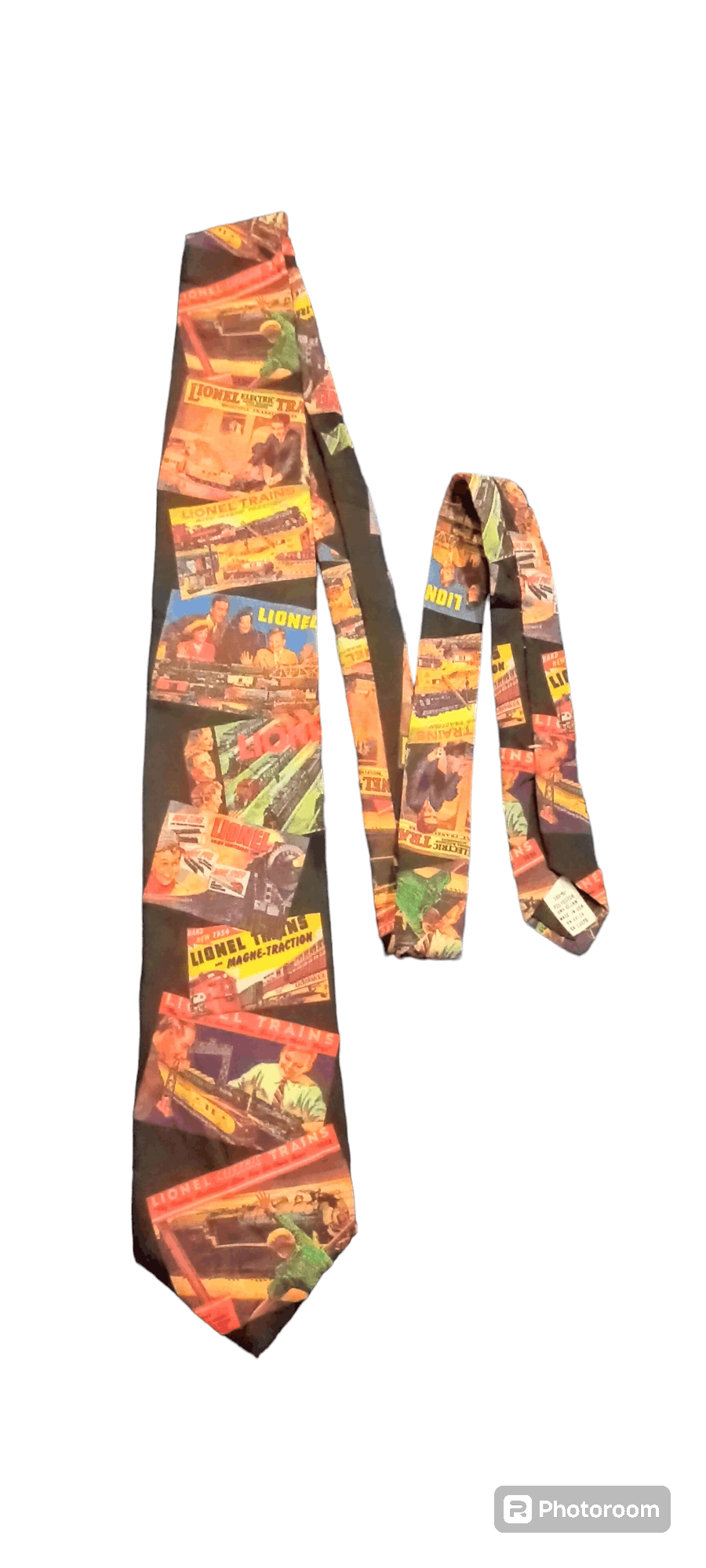 Ralph Marlin Vintage Ralph Marlin Lionel Trains Necktie Size ONE SIZE - 5 Thumbnail