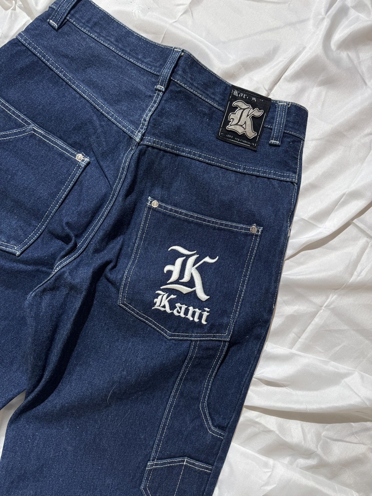 Karl Kani Karl Kani Y2K Carpenter Baggy Vintage Denim Jeans Size US 32 / EU 48 - 10 Thumbnail