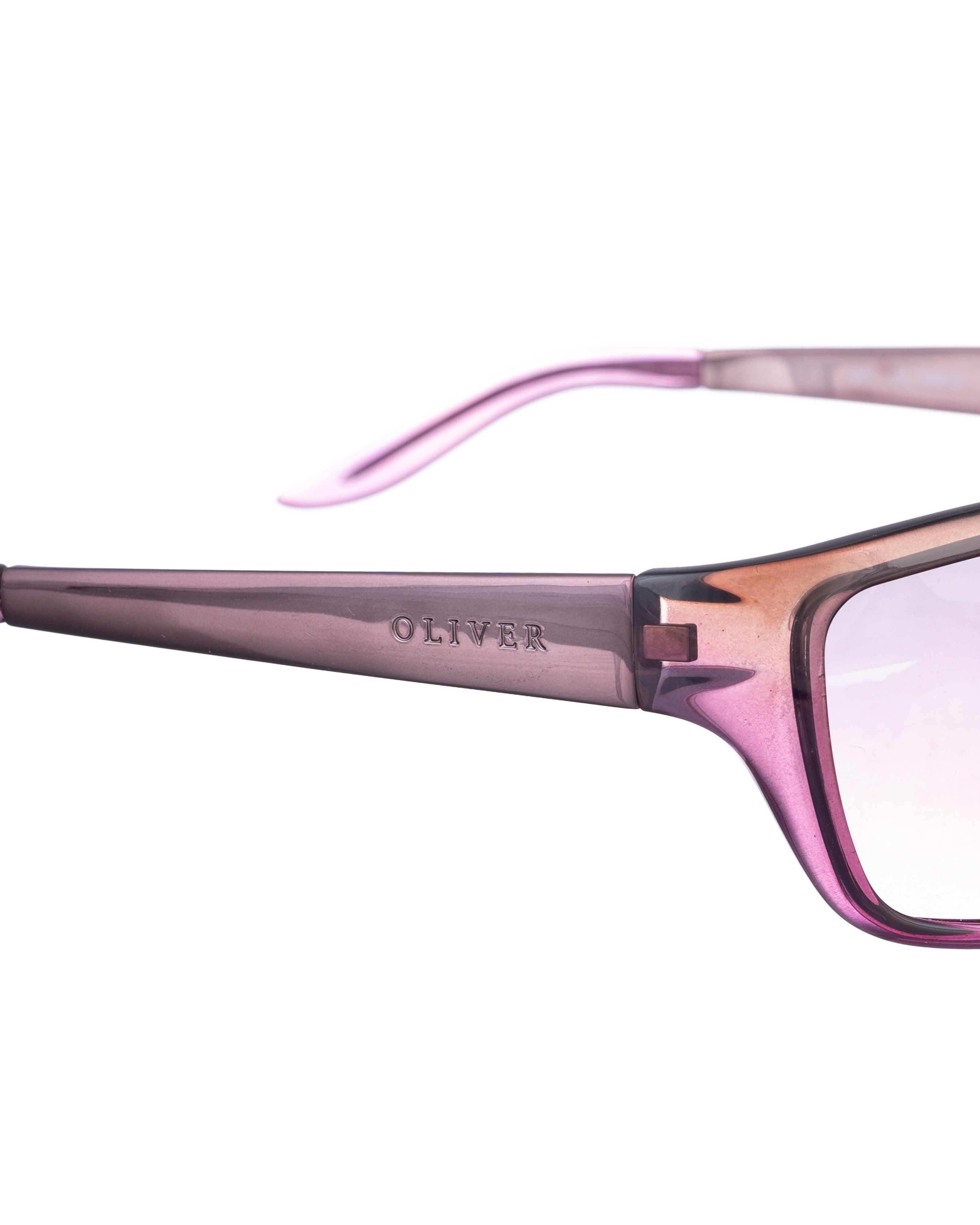 Valentino Oliver by Valentino '90s Purple Gradient Sunglasses Size ONE SIZE - 2 Thumbnail