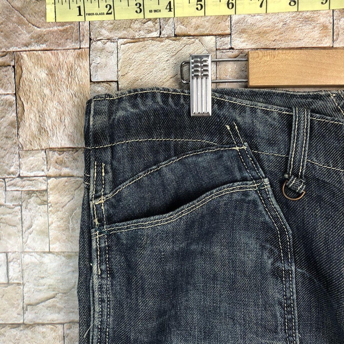 Gap Gap vintage faded denim Blue Jeans #A326 Size US 35 - 8 Thumbnail
