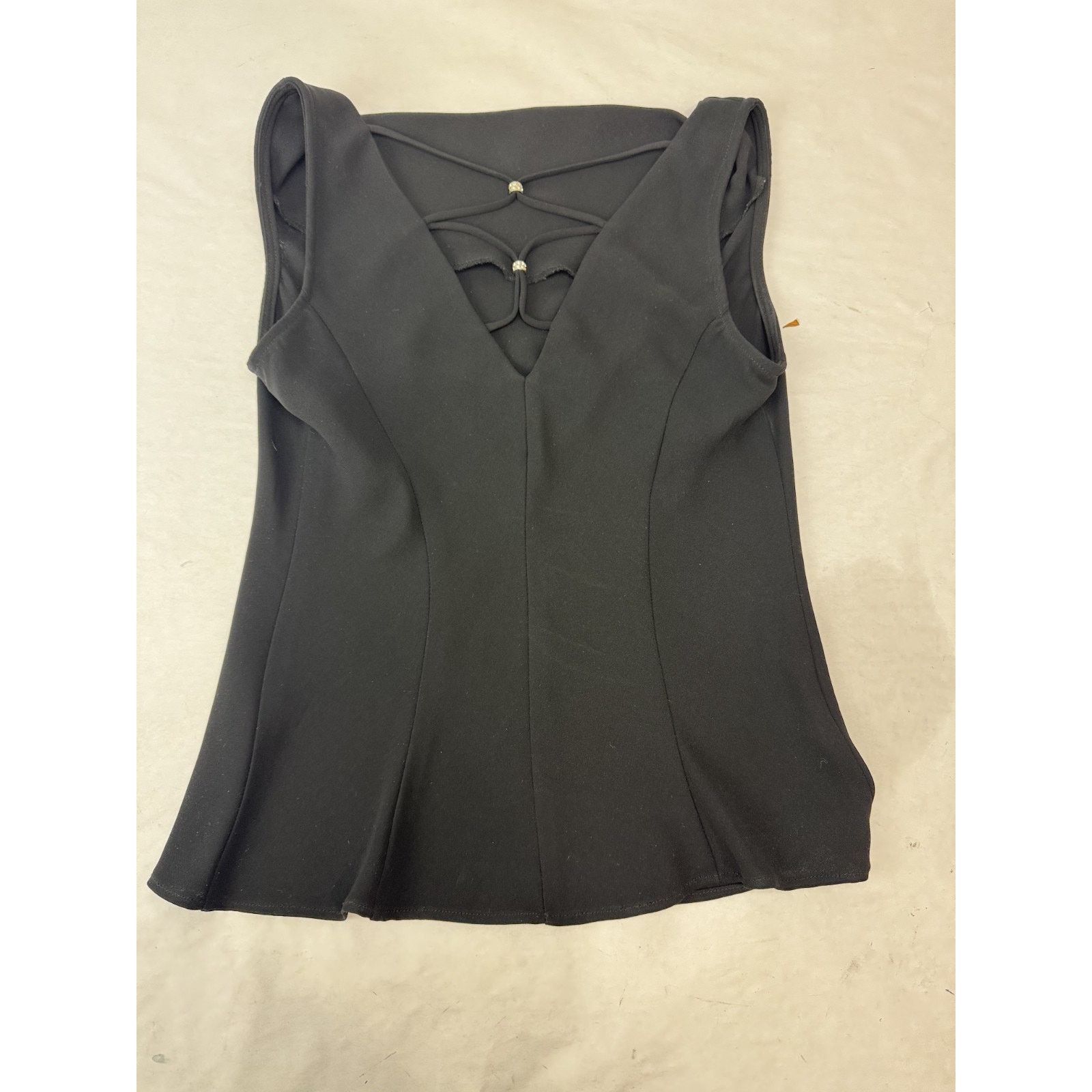 Other Vintage Y2K Whimsigoth Top Strappy Dress Barn Size 8 Black Size M / US 6-8 / IT 42-44 - 7 Thumbnail