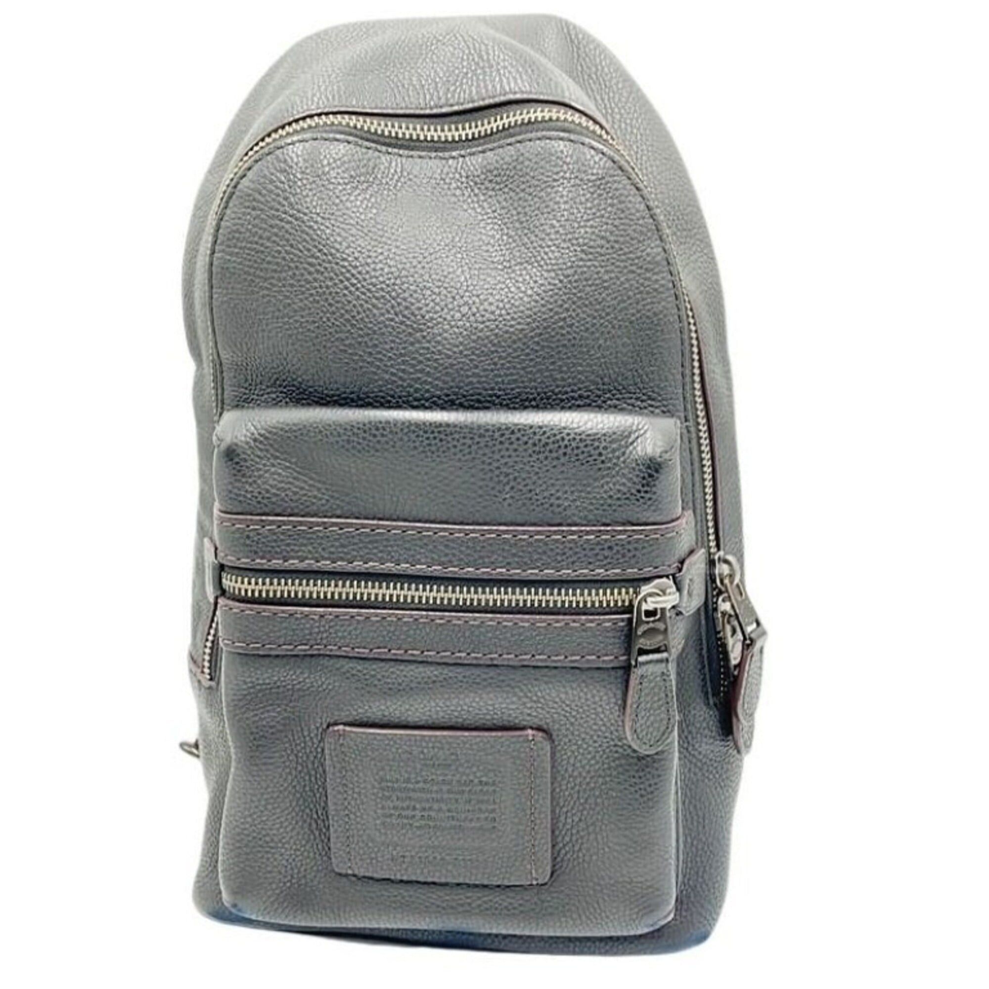 Coach COACH Body Bag 32239 Dark Brown Leather Men's Shoulder Size ONE SIZE - 1 Thumbnail
