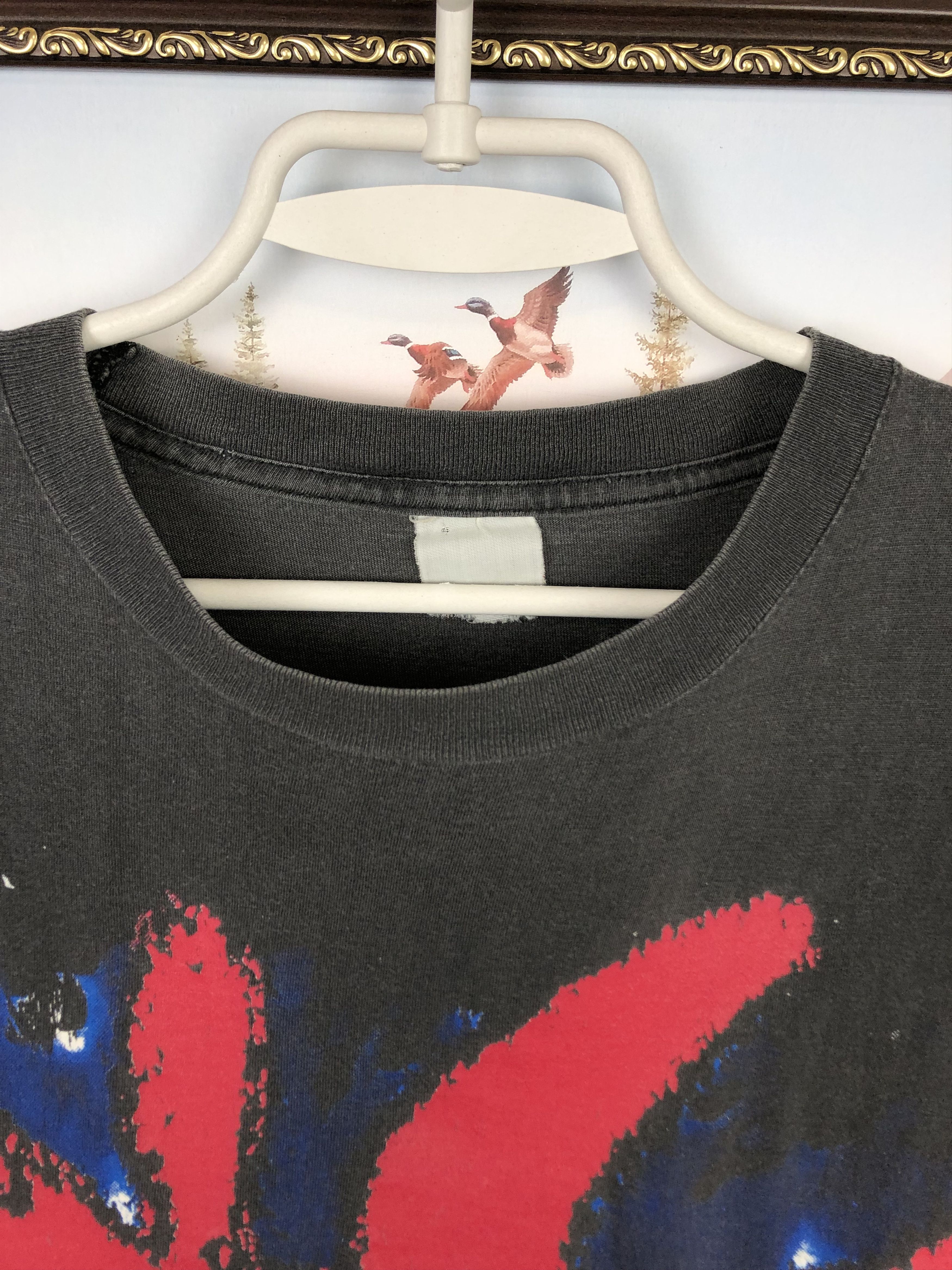 Band Tees × Vintage Vintage 90's The Cure Wish Tour Shirt Over Print Tee Rare Size US L / EU 52-54 / 3 - 6 Thumbnail