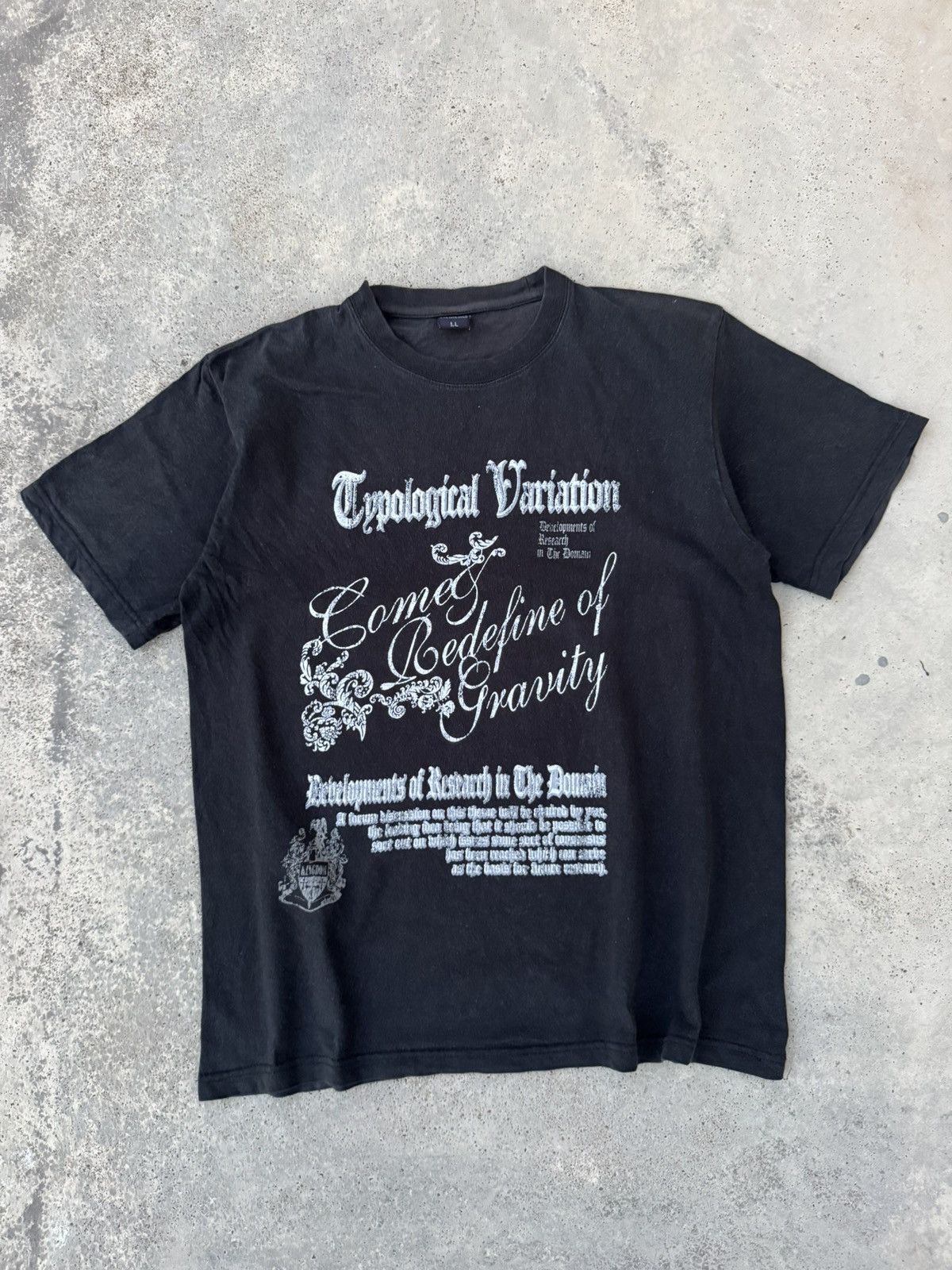 If Six Was Nine Typological Variation ifsixwasnine Styled Thrashed Tees Size US L / EU 52-54 / 3 - 1 Thumbnail