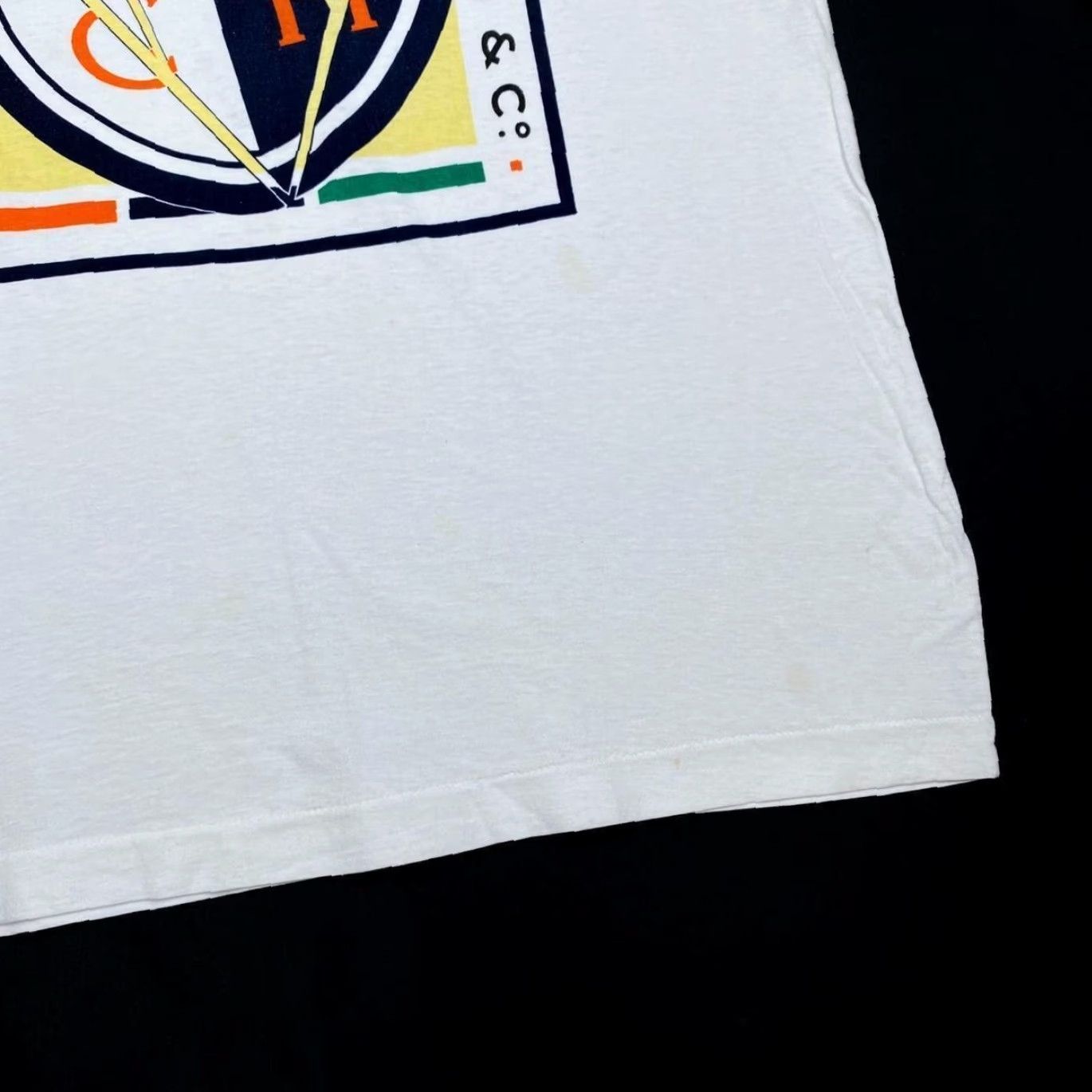 Other Vintage 90’s J.R PHILLIPS & CO. Promo Graphic Single Stitch T-Shirt Large XL White Mens 90s graphic spellout print front Size US L / EU 52-54 / 3 - 3 Thumbnail