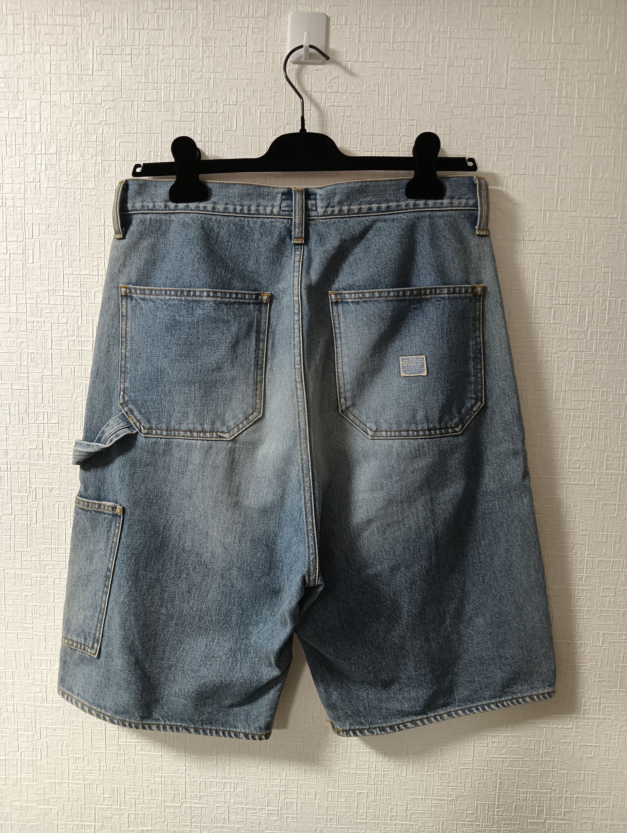 Kapital 14oz Denim Shorts (Studs Remake) | Grailed