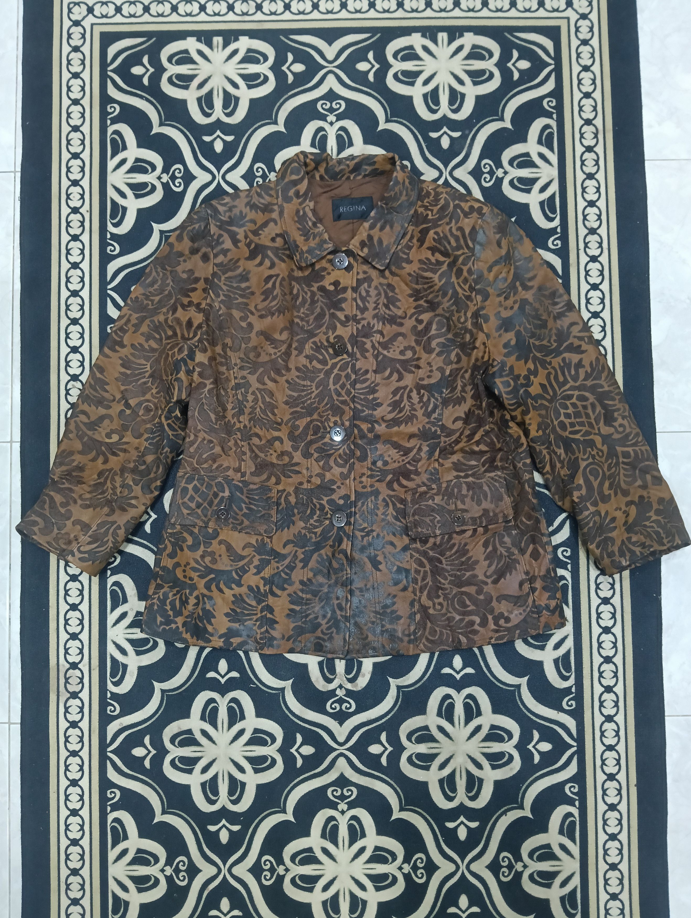 Beauty Beast × Japanese Brand × Yohji Yamamoto Regina Cowhide Japanese Jacket Size XL / US 12-14 / IT 48-50 - 1 Thumbnail
