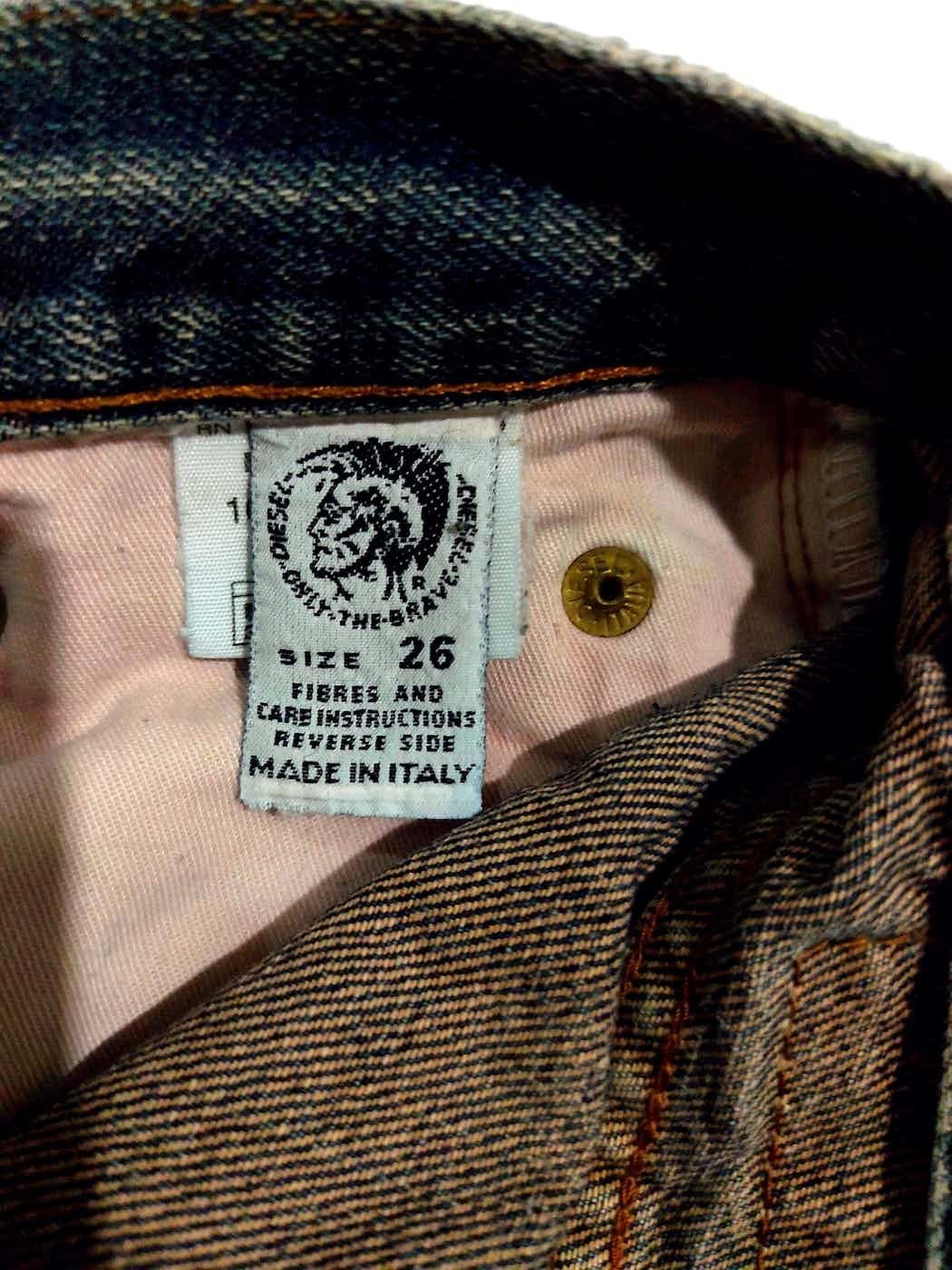 Diesel Rare! Diesel Industry Washed Denim Size 26" / US 2 / IT 38 - 8 Thumbnail