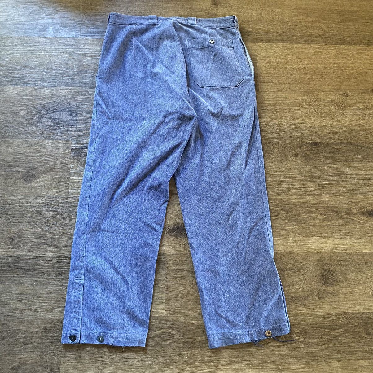 Vintage Vintage Blue Workwear Pants Size US 36 / EU 52 - 7 Thumbnail