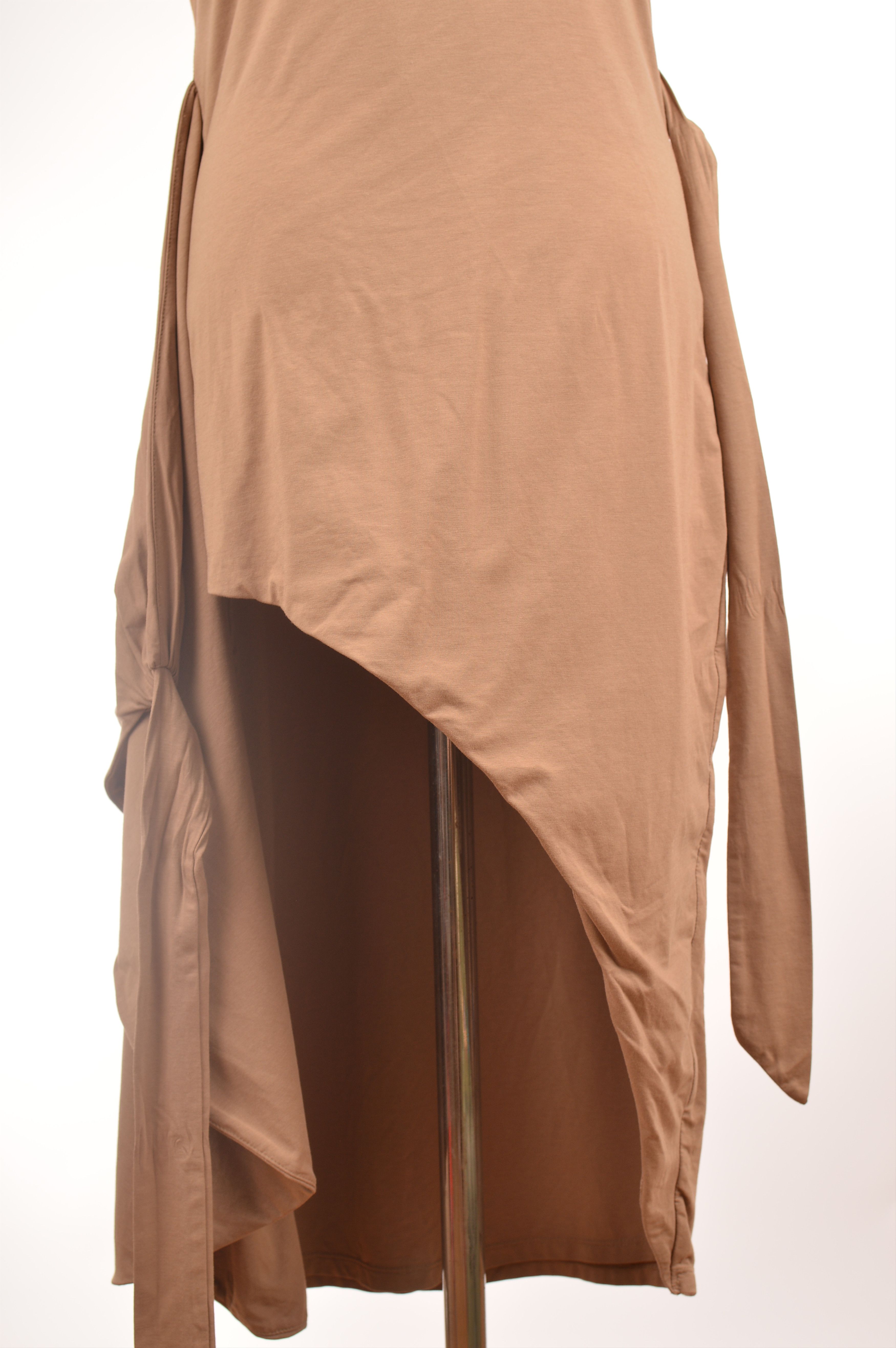 Lovers and Friends Lovers and Friends Kahlo Midi Sleeveless Dress in Tan Size M / US 6-8 / IT 42-44 - 6 Thumbnail
