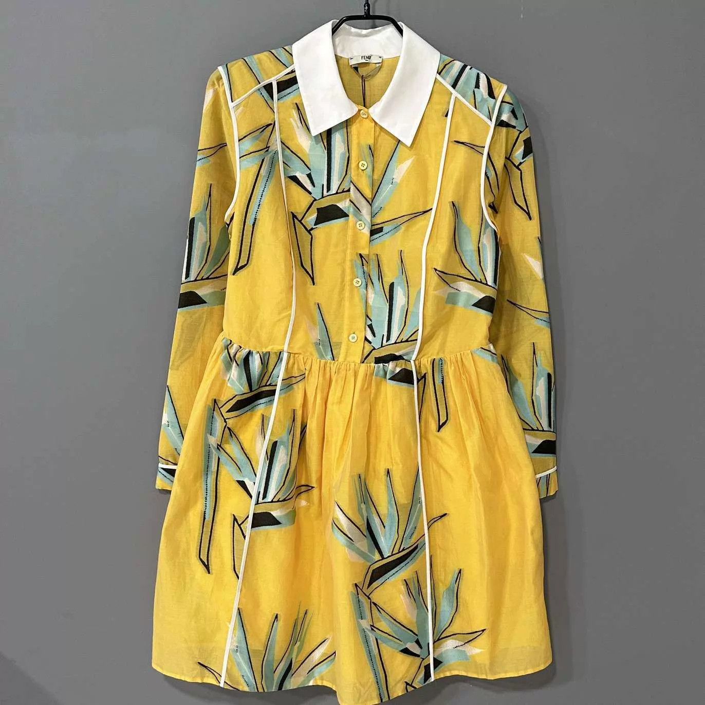 Fendi FENDI Floral Vacation Dress Size S / US 4 / IT 40 - 1 Thumbnail