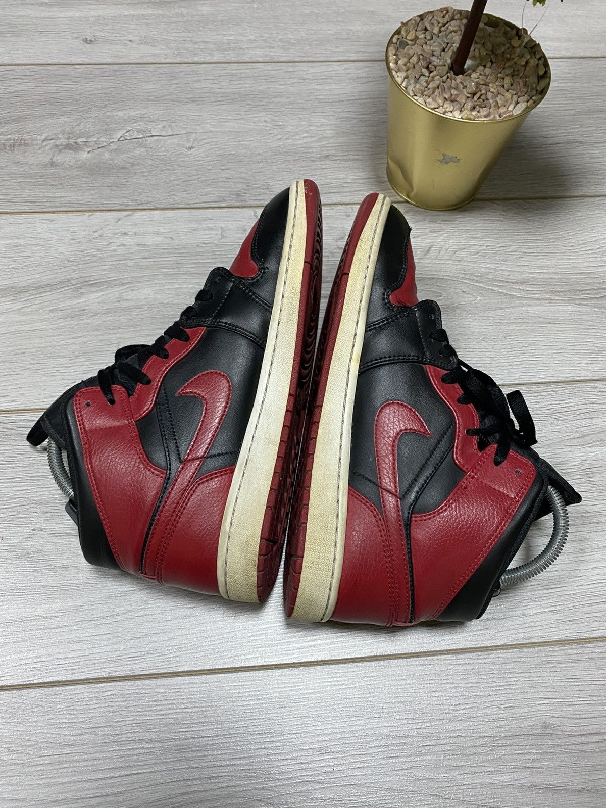 Jordan Brand Air Jordan Banned 1 (Bred 1) leather Size US 10.5 / EU 43-44 - 6 Thumbnail