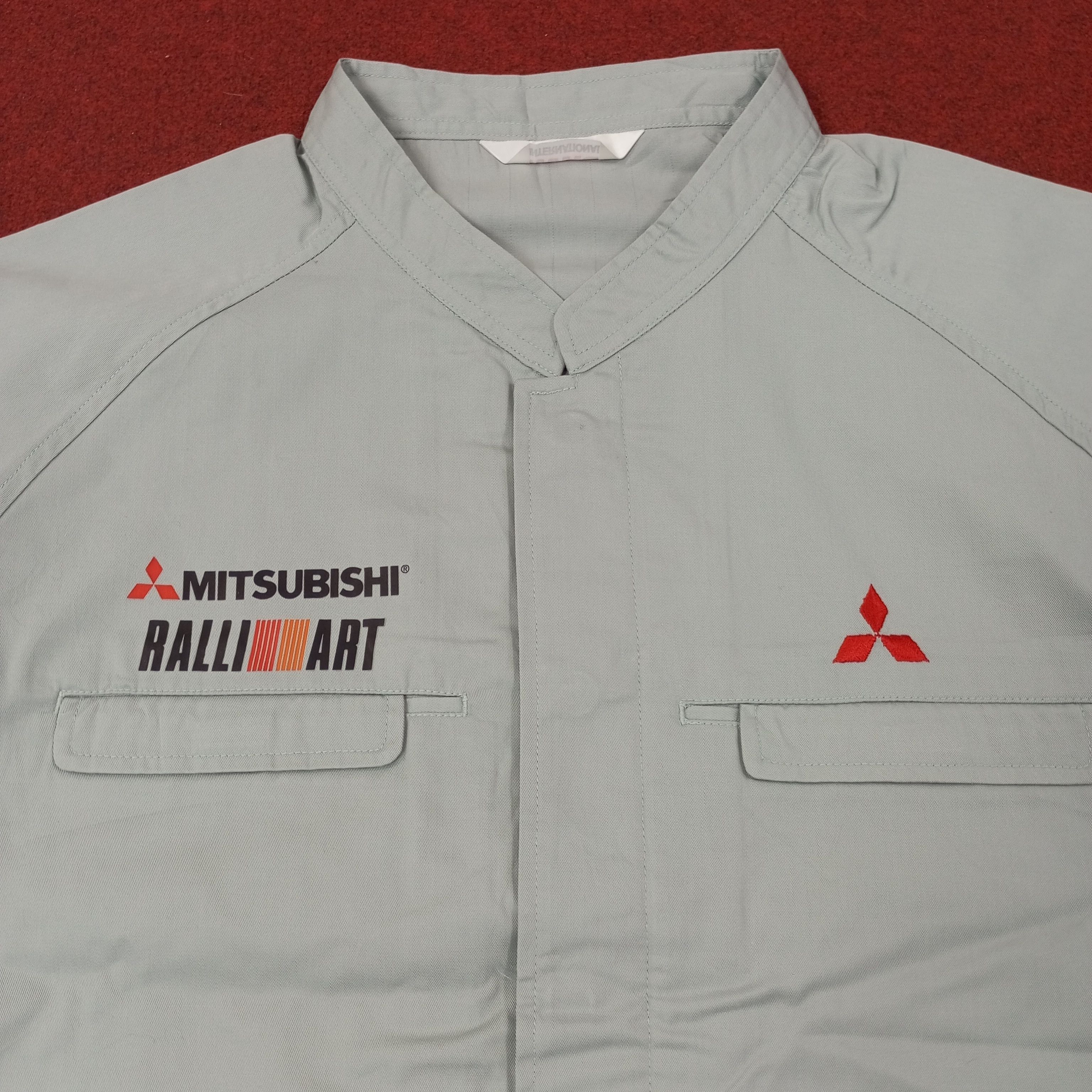 Vintage Mitsubishi Ralli Art Workwear Custom Jacket c247n3 Size US M / EU 48-50 / 2 - 4 Thumbnail