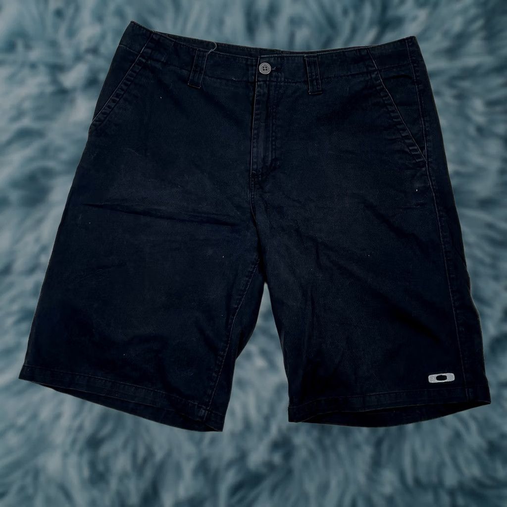 Oakley Oakley Golf Shorts Casual Chino Men’s Size 34 Flat Front Black Size US 34 / EU 50 - 1 Thumbnail