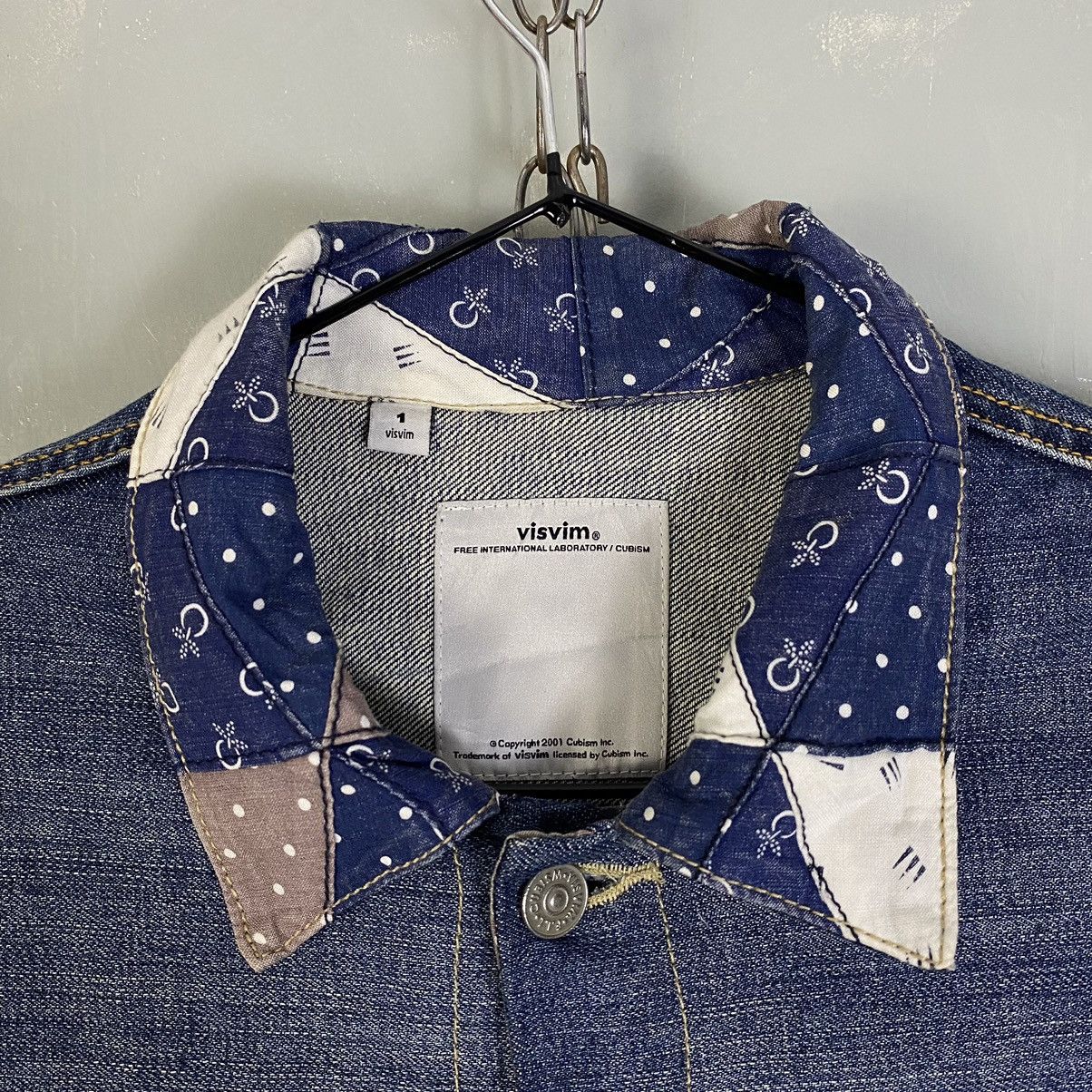 Visvim Visvim Bandana Collar Denim Jacket Size US S / EU 44-46 / 1 - 8 Thumbnail