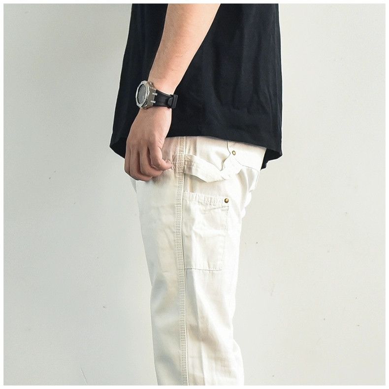 Designer × Japanese Brand × Vintage skate hiphop zipper carpenter flared pants Size US 32 / EU 48 - 3 Thumbnail