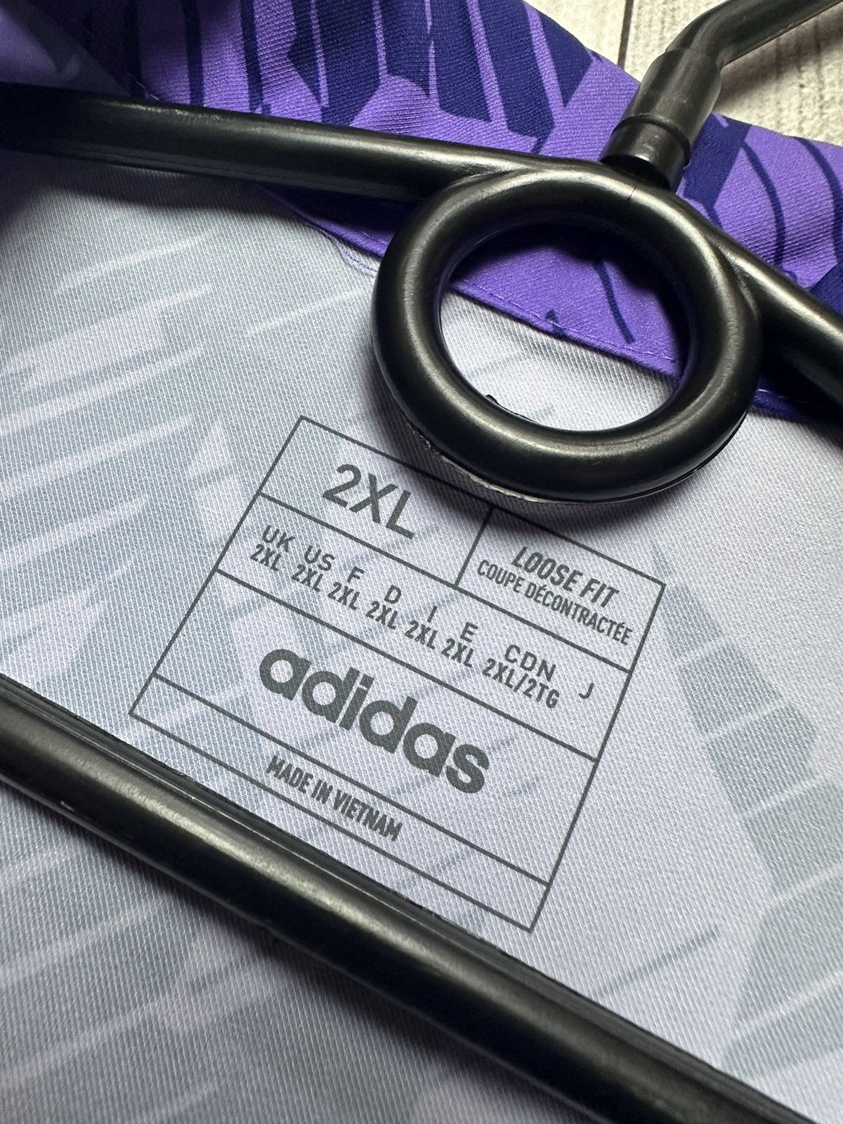 Adidas Adidas Argentina soccer shirt rare purple size XXl Size US XXL / EU 58 / 5 - 6 Thumbnail