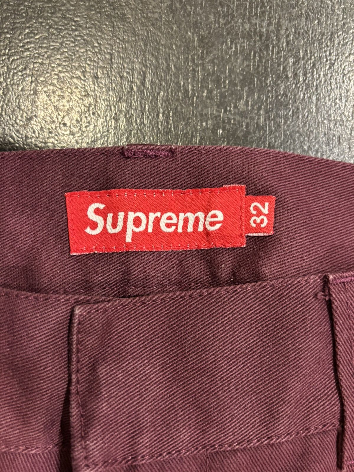 Supreme Supreme Maroon Work Pants Size US 32 / EU 48 - 3 Thumbnail
