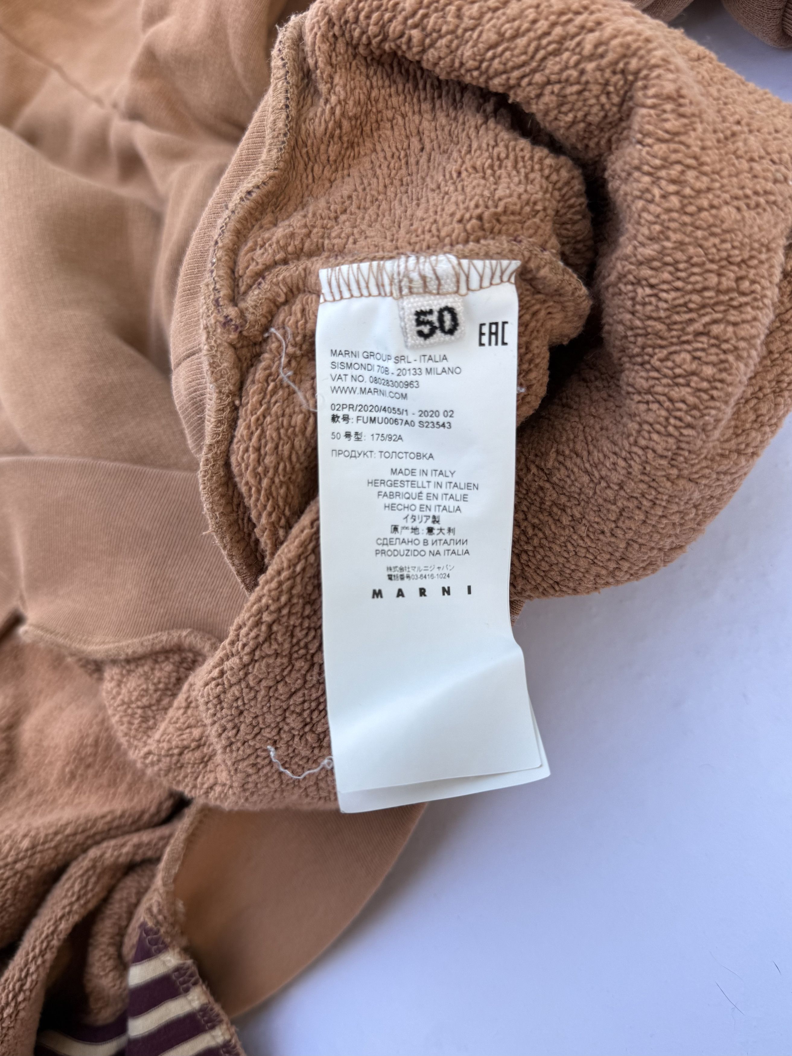 Marni Marni Oversized Hoodie Size US L / EU 52-54 / 3 - 8 Thumbnail