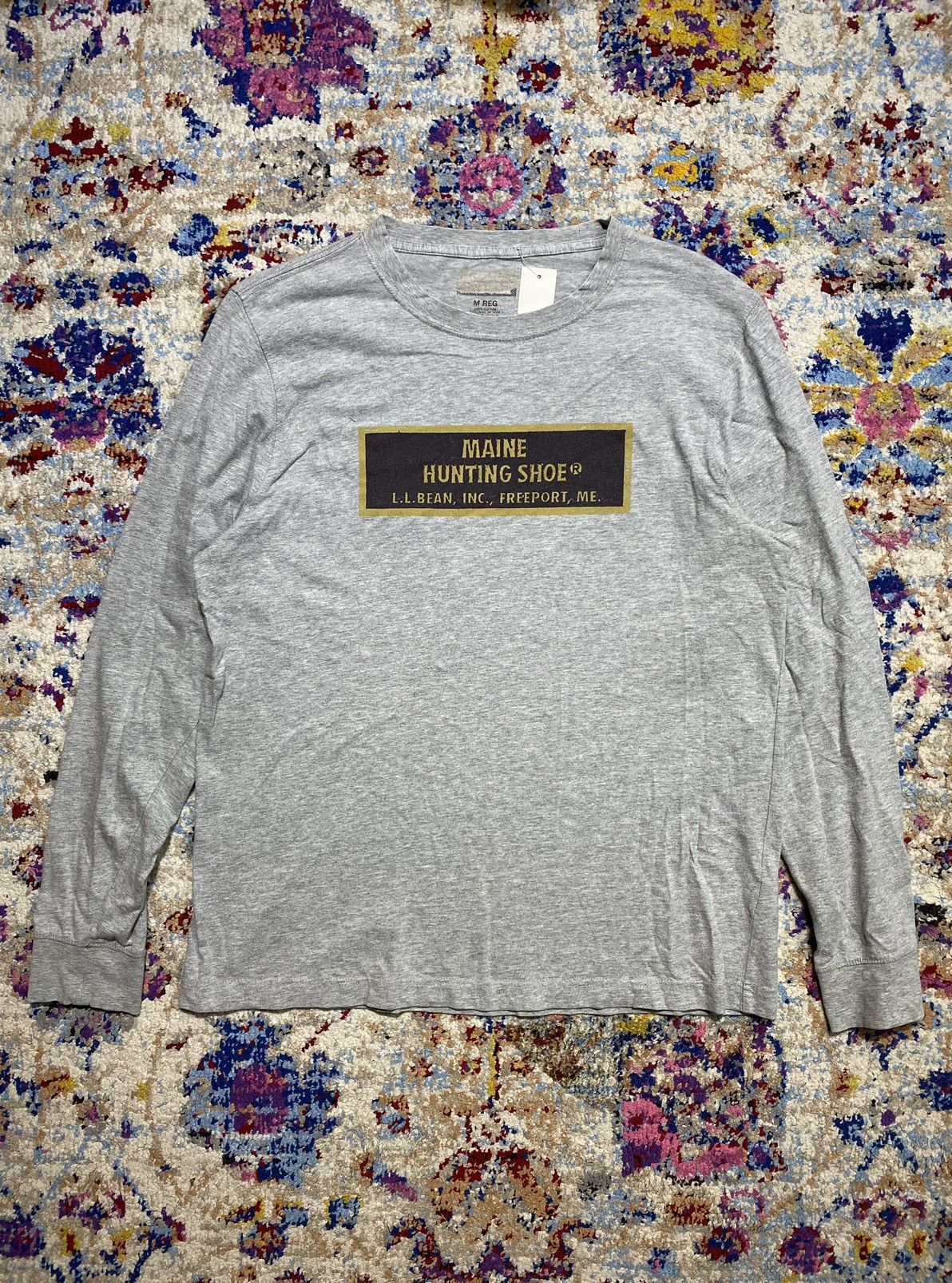 L.L. Bean LL Bean Maine Hunting Shoe Classic Outdoor Long Sleeve Tees Size US M / EU 48-50 / 2 - 1 Thumbnail