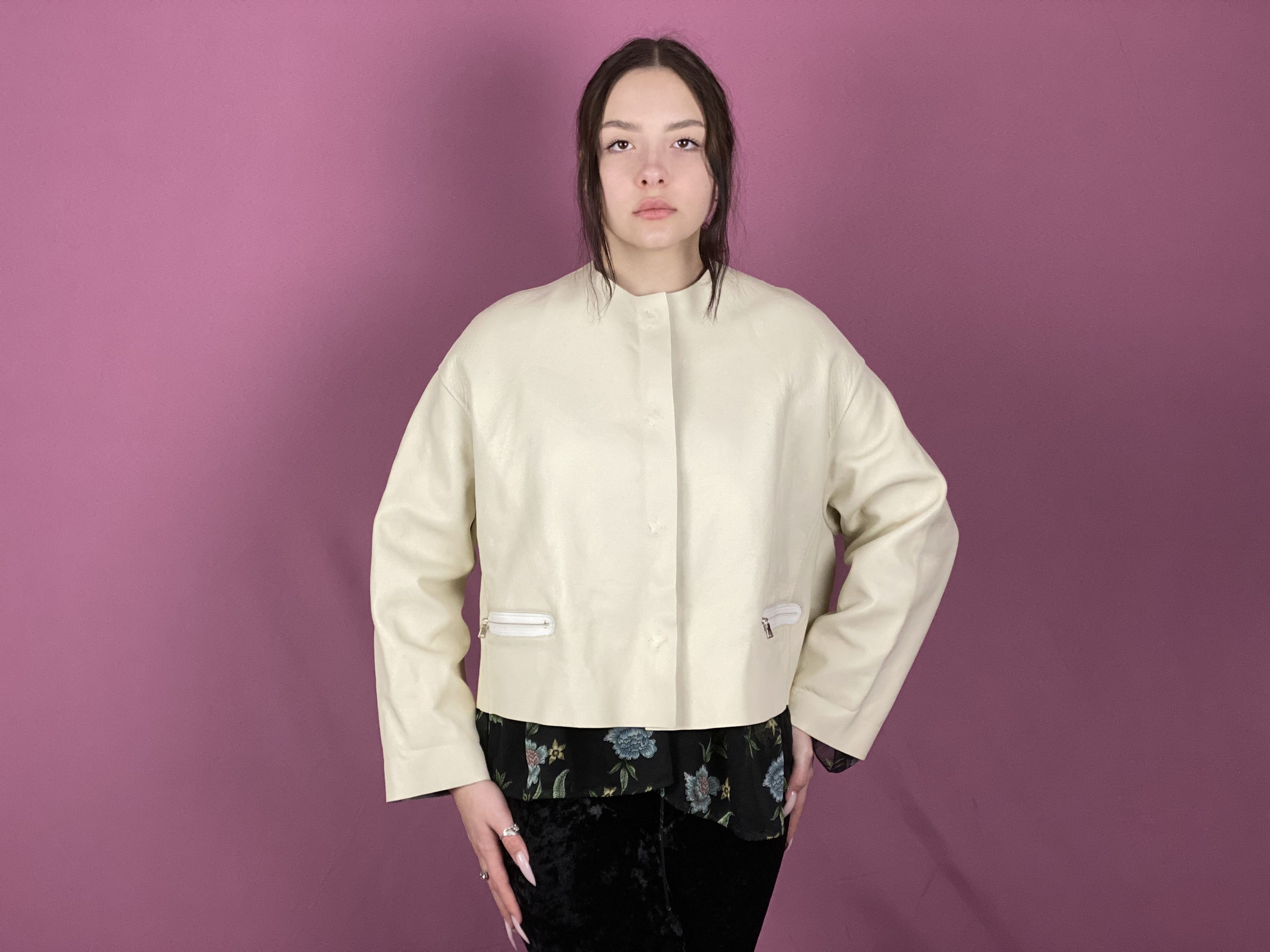 Neil Barrett Neil Barrett Women's Leather Jacket - S Size S / US 4 / IT 40 - 4 Thumbnail