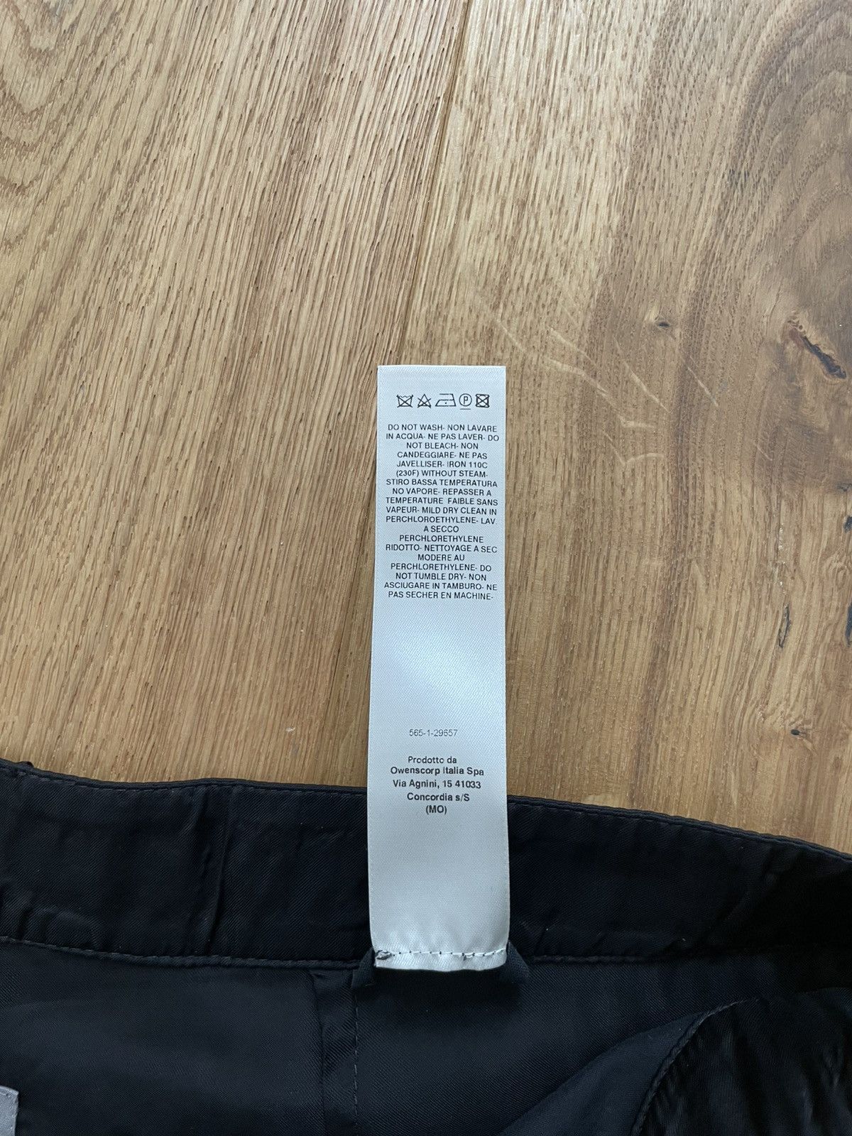 Rick Owens Rick Owens Geth Cut 29 100% Cupro Size US 29 - 5 Thumbnail
