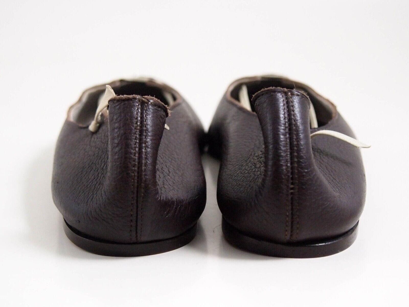 Marni Marni Ballet Flats Brown Leather Womens Size EU 37 US 7 Size US 7 / IT 37 - 6 Thumbnail