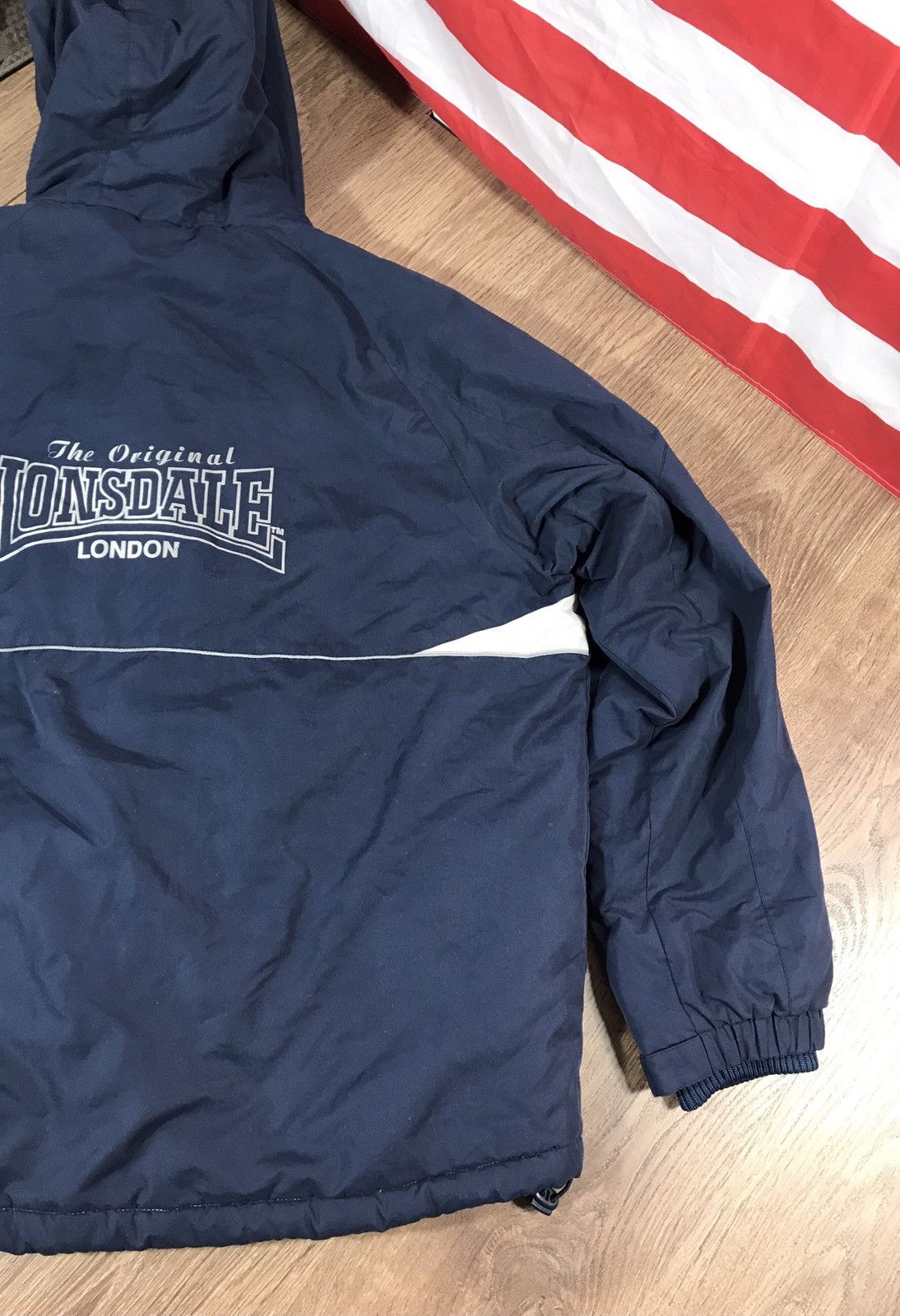 Lonsdale × Vintage Vintage LONSDALE Jacket Big Logo Size US XXL / EU 58 / 5 - 14 Thumbnail