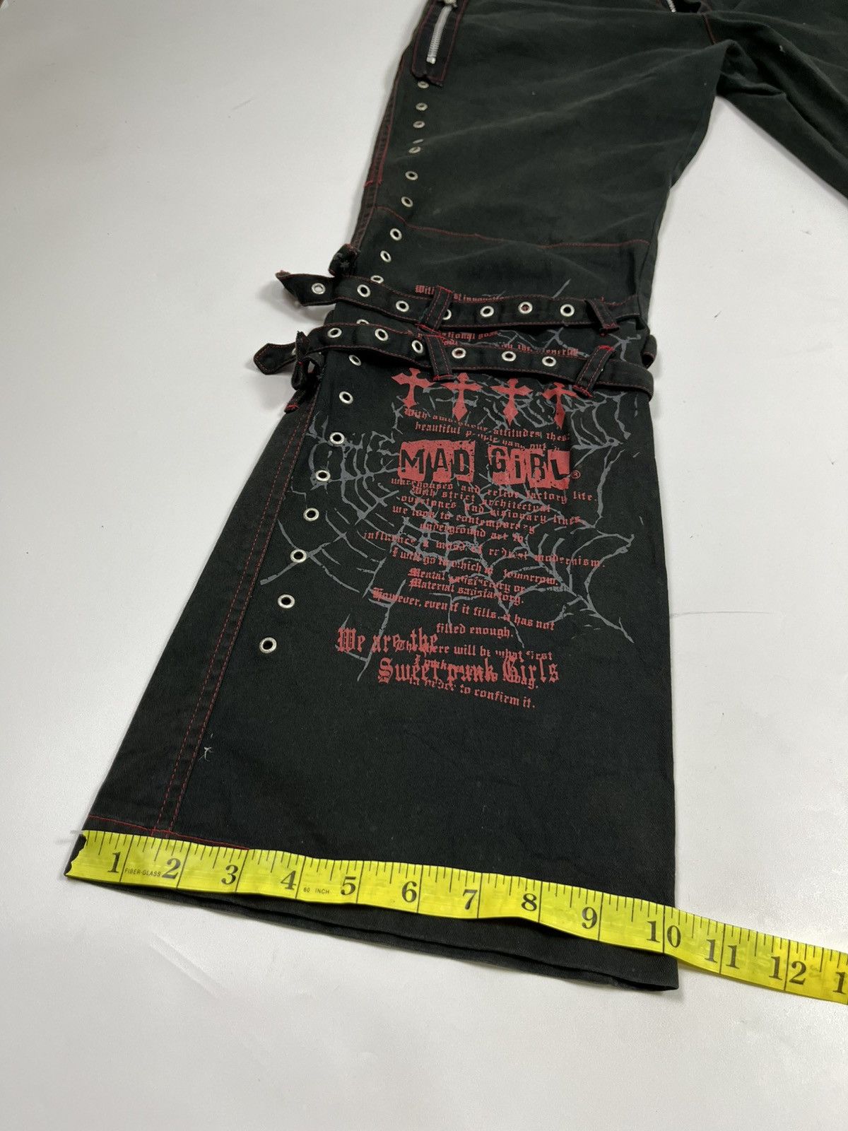 Hysteric Glamour × If Six Was Nine × Japanese Brand Japanese vintage Flared Mad Punk gothic Size US 30 / EU 46 - 20 Thumbnail