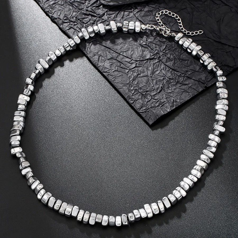 Jewelry Natural Hematite Necklace Size ONE SIZE - 1 Thumbnail