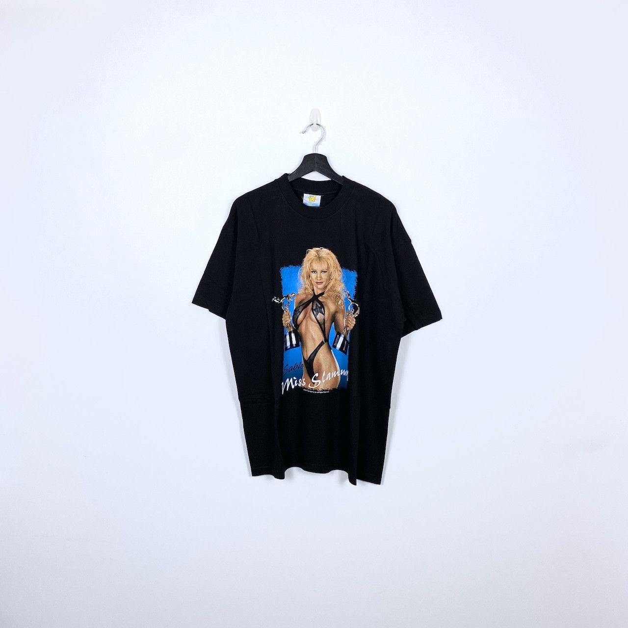 Vintage VINTAGE 1997 WWF SABLE MISS SLAMMY TEE Size US XL / EU 56 / 4 - 1 Thumbnail