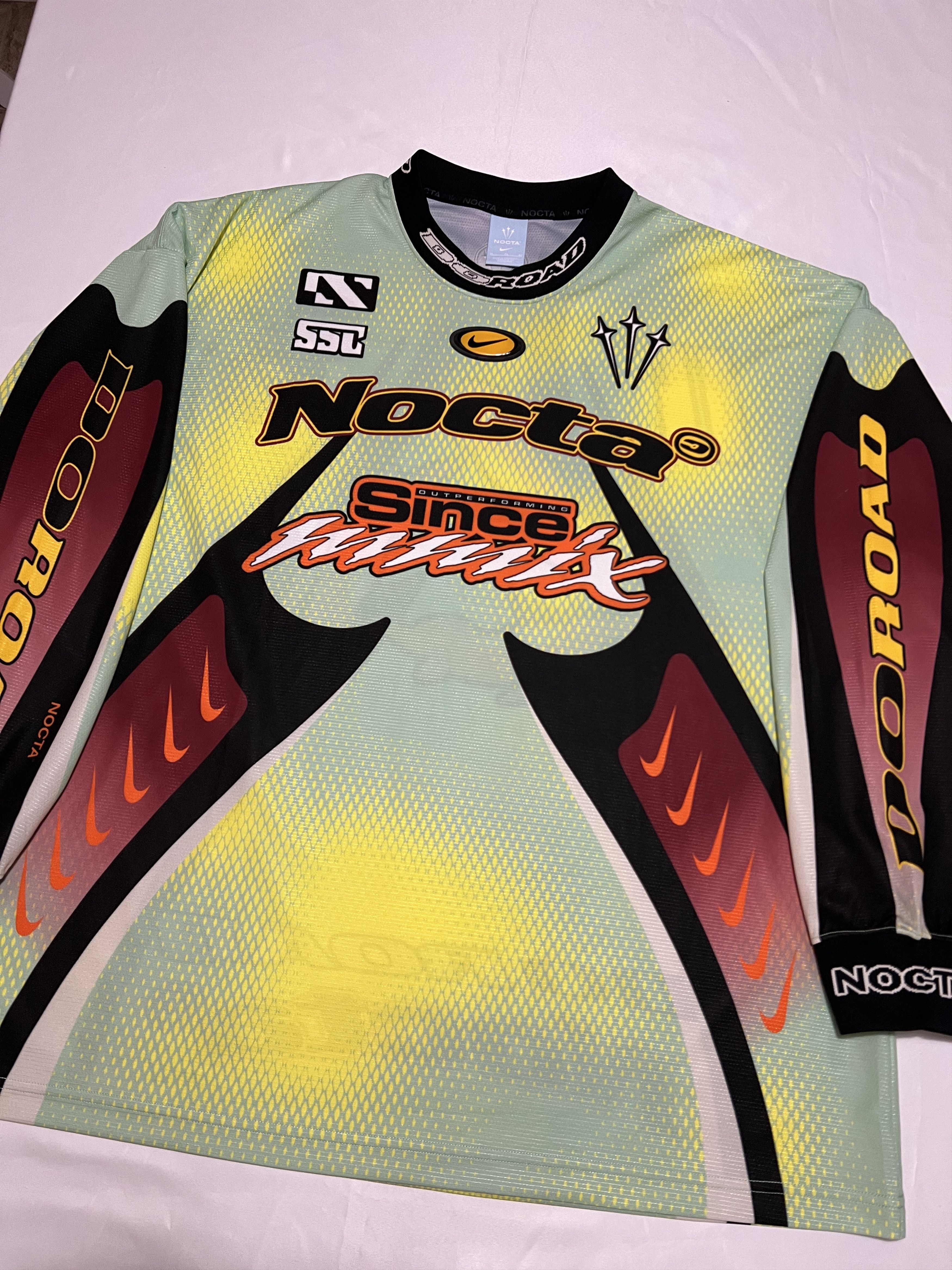 Drake Nike x NOCTA L'Art DRX Long Sleeve Jersey Size US M / EU 48-50 / 2 - 7 Thumbnail