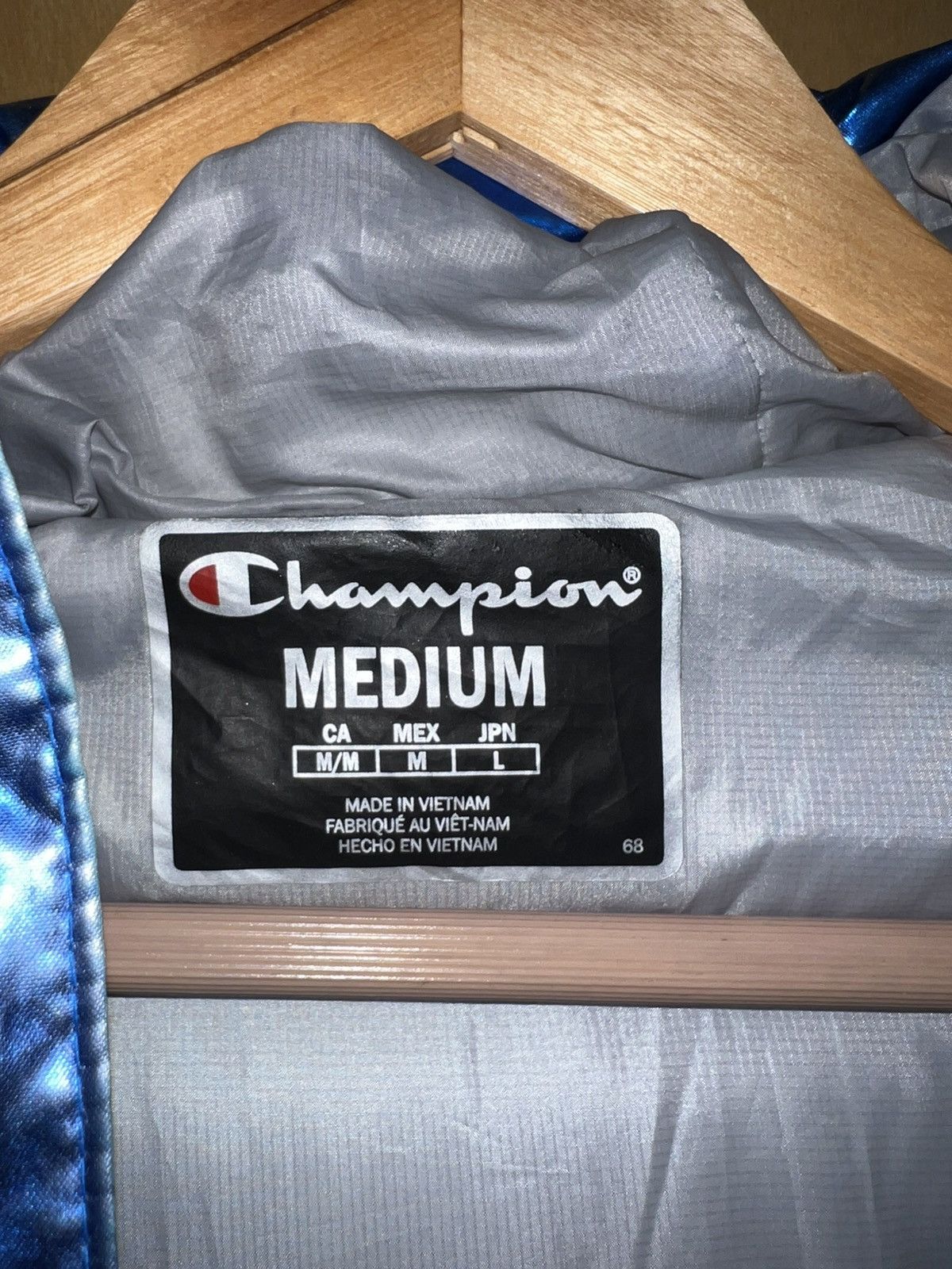 Champion Champion x NASA PufferJacket Mens Sizing Blue Space Size US M / EU 48-50 / 2 - 7 Thumbnail