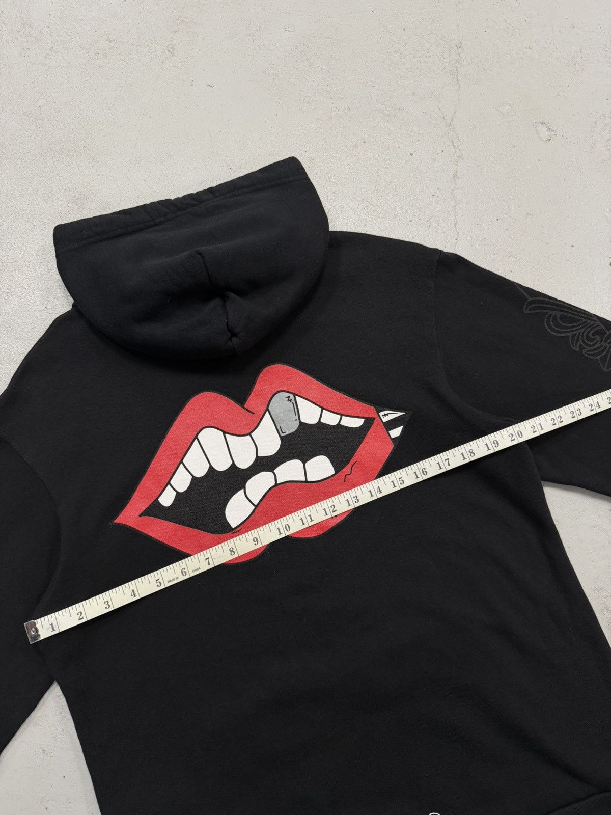 Chrome Hearts Chrome Hearts Matty Boy Horseshoe Lips Hoodie Black Medium Size US M / EU 48-50 / 2 - 8 Thumbnail